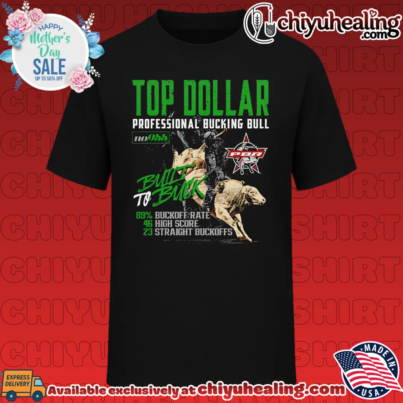 Top Dollar PBR Professional Bucking Bull Built to Buck shirt & hoodie