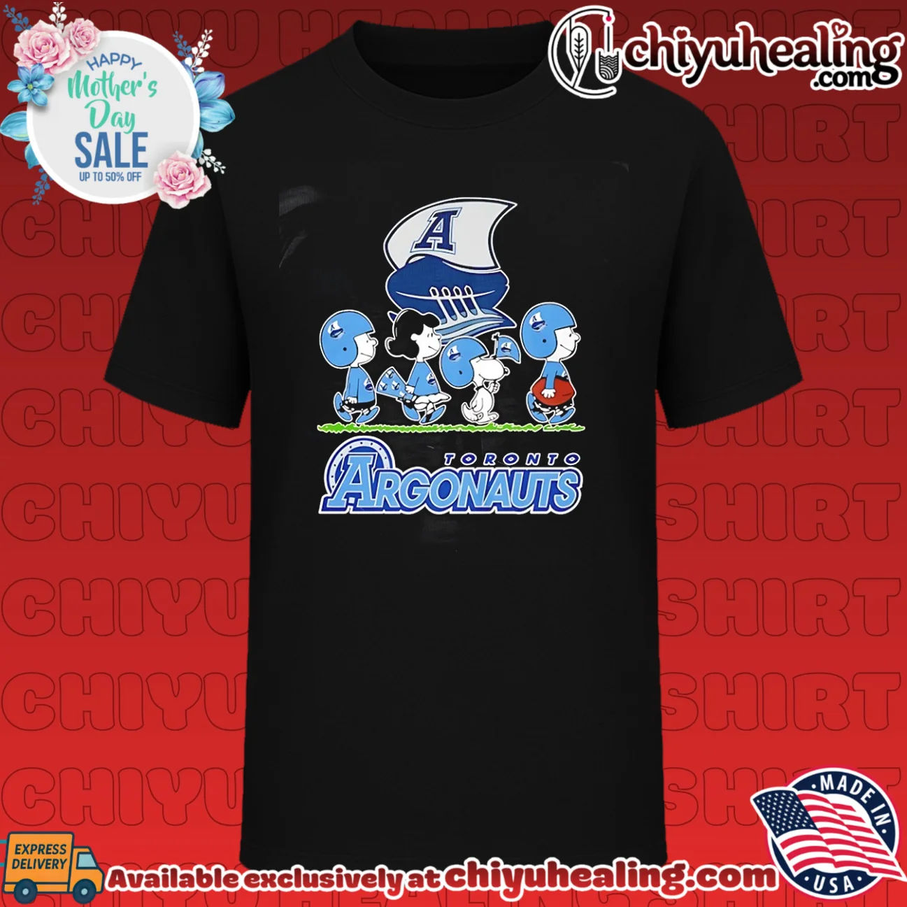Toronto Argonauts features Peanuts Abbey Road
