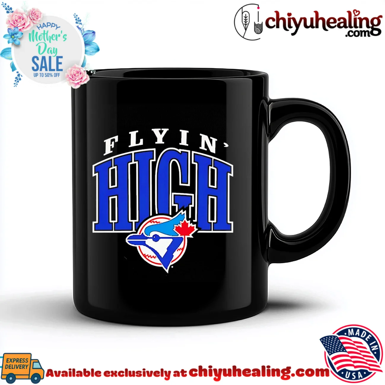Toronto Blue Jays Flyin High Hometown epic shirt & hoodie | Aesthetic Apparel Toronto Blue Jays Flyin High Hometown