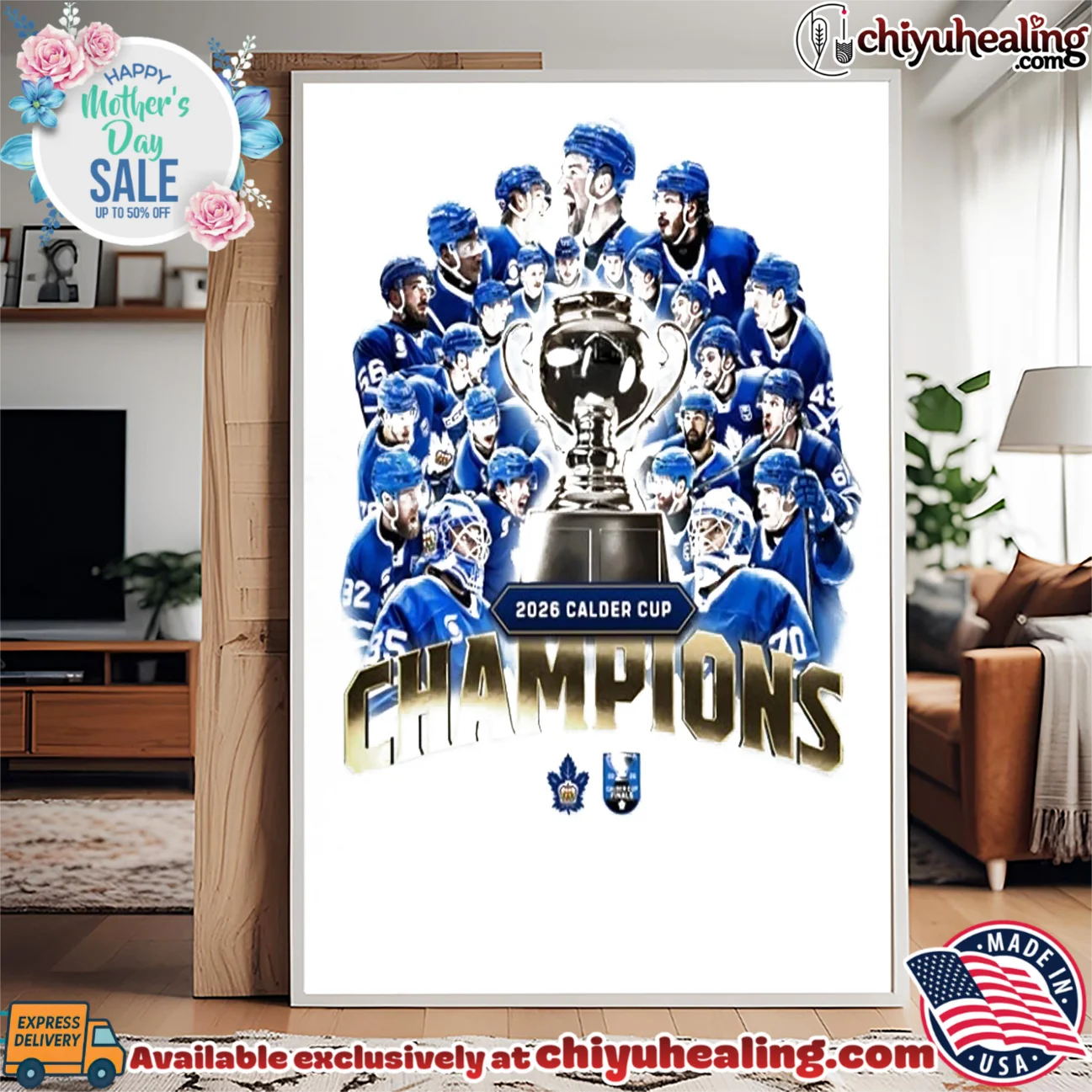 Toronto Marlies 2026 Calder Cup Champions shirt & hoodie Toronto Marlies 2026 Calder Cup Champions