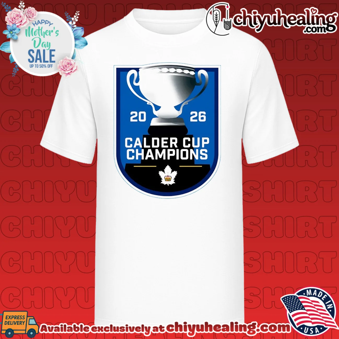 Toronto Marlies 2026 Calder Cup Champions Sticker