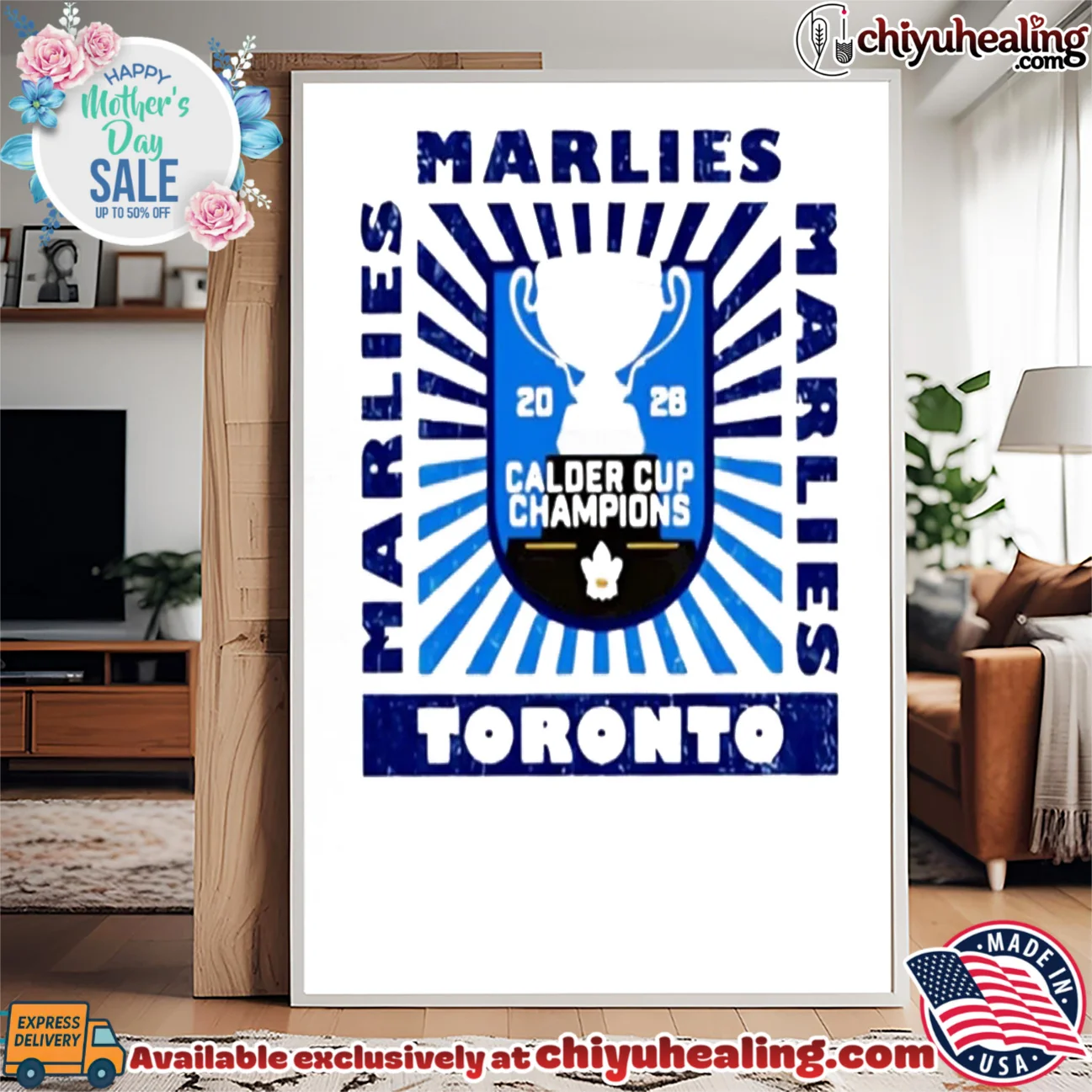 Toronto Marlies 2026 Calder Cup Champions Sunspot shirt & hoodie Toronto Marlies 2026 Calder Cup Champions Sunspot