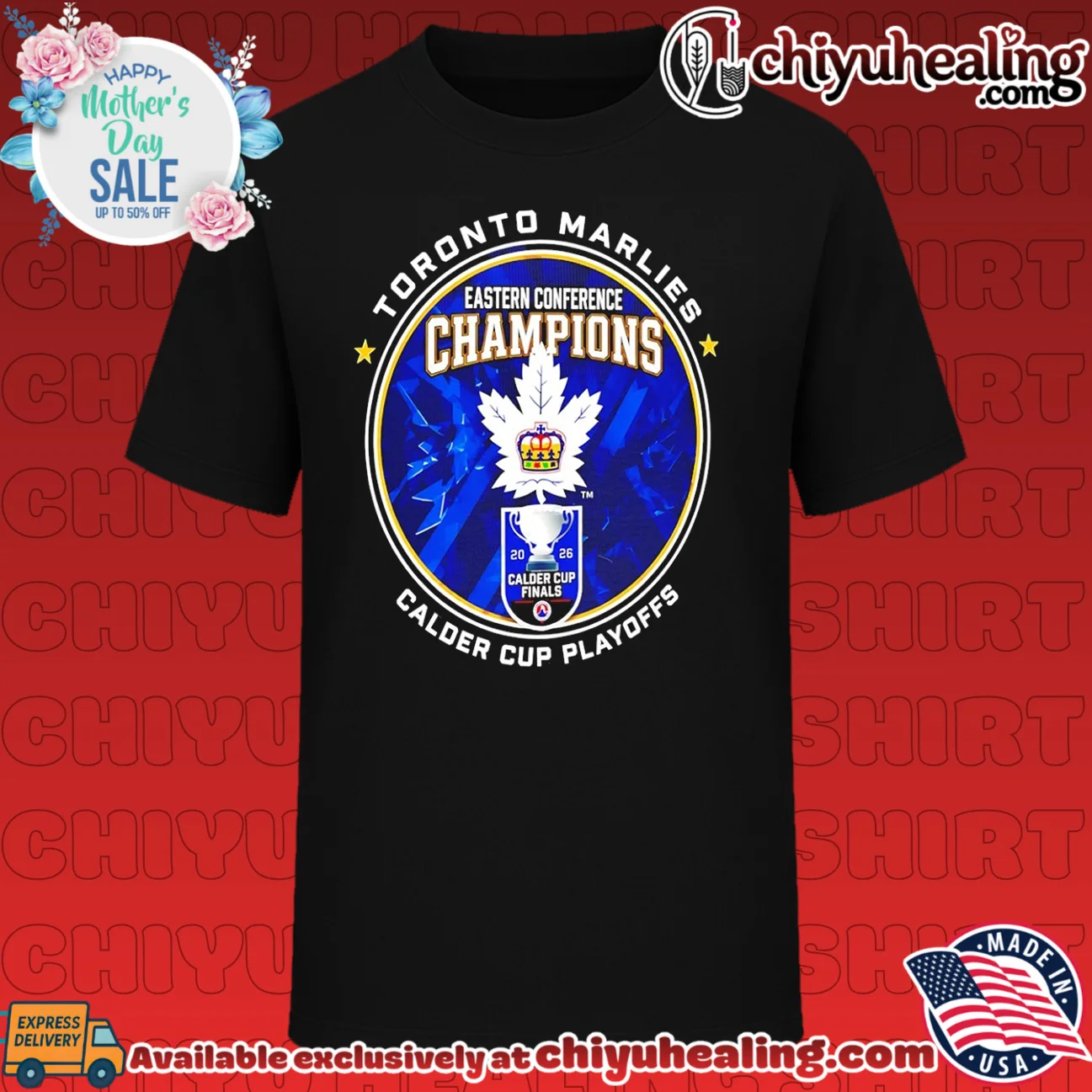 Toronto Marlies 2026 Eastern Conference Champions logo shirt