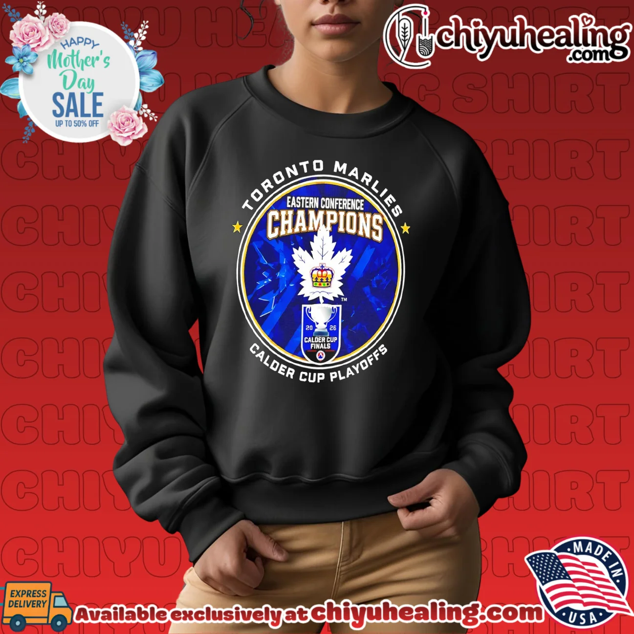 Toronto Marlies 2026 Eastern Conference Champions logo shirt vintage shirt & hoodie - Ultimate Tribute Merch Toronto Marlies 2026 Eastern Conference Champions logo shirt