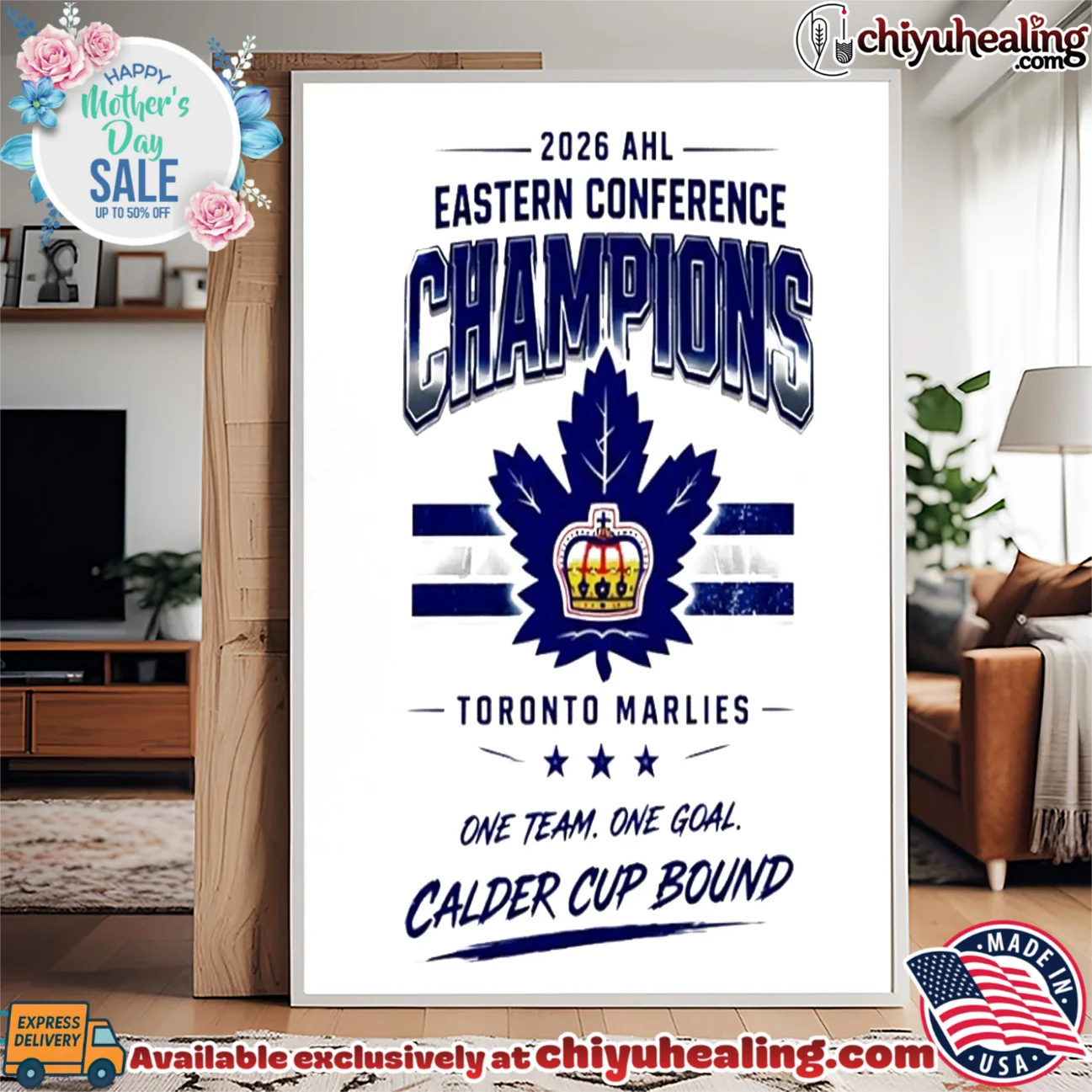 Toronto Marlies 2026 Eastern Conference Champions one team one goal shirt signature shirt & hoodie | Iconic Look Toronto Marlies 2026 Eastern Conference Champions one team one goal shirt