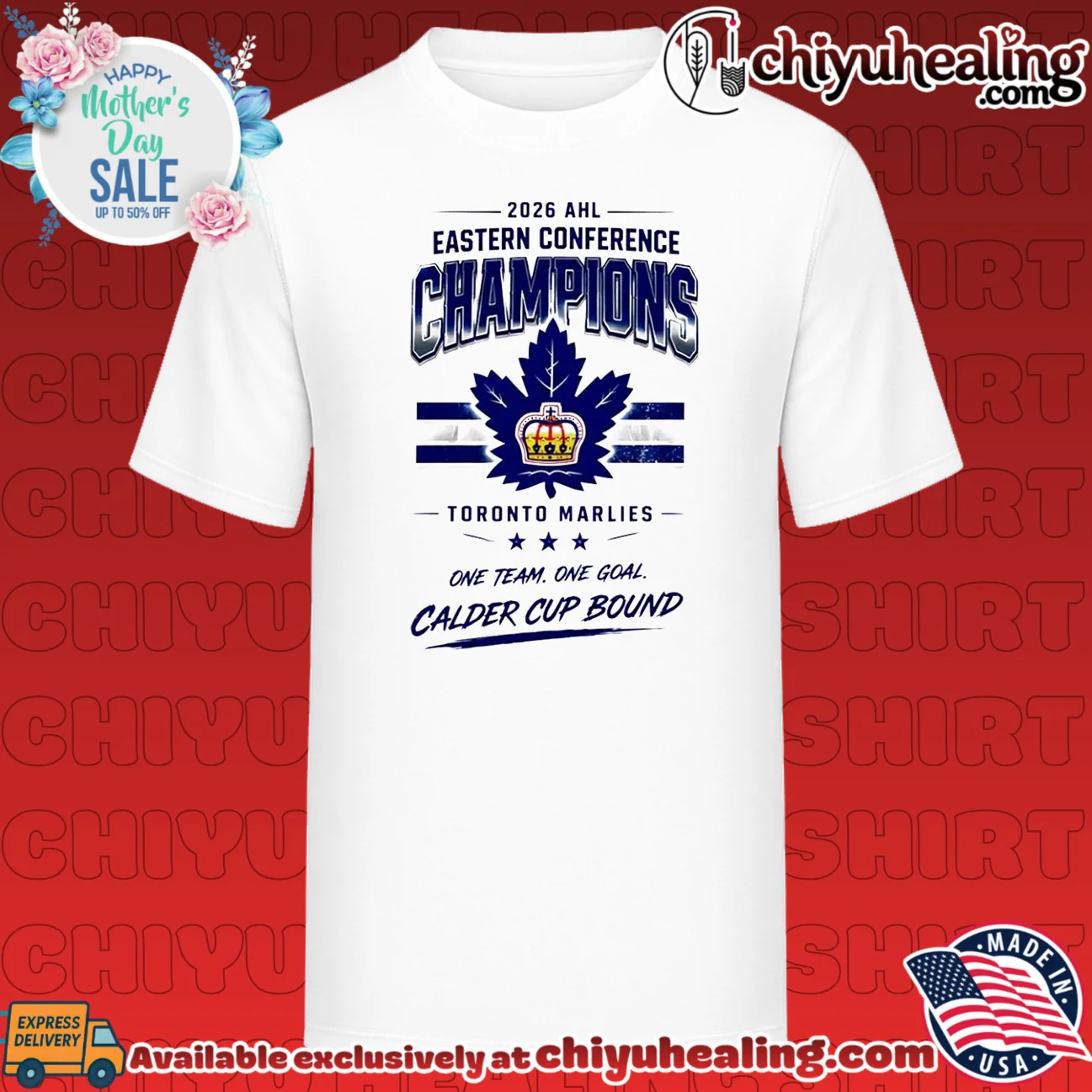 Toronto Marlies 2026 Eastern Conference Champions one team one goal shirt