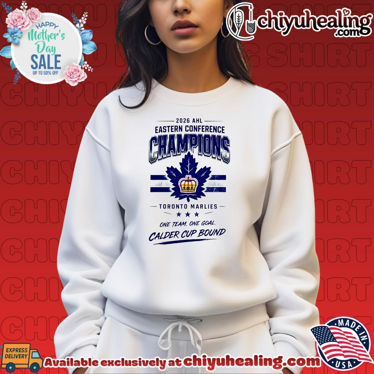 Toronto Marlies 2026 Eastern Conference Champions one team one goal shirt signature shirt & hoodie | Iconic Look Toronto Marlies 2026 Eastern Conference Champions one team one goal shirt