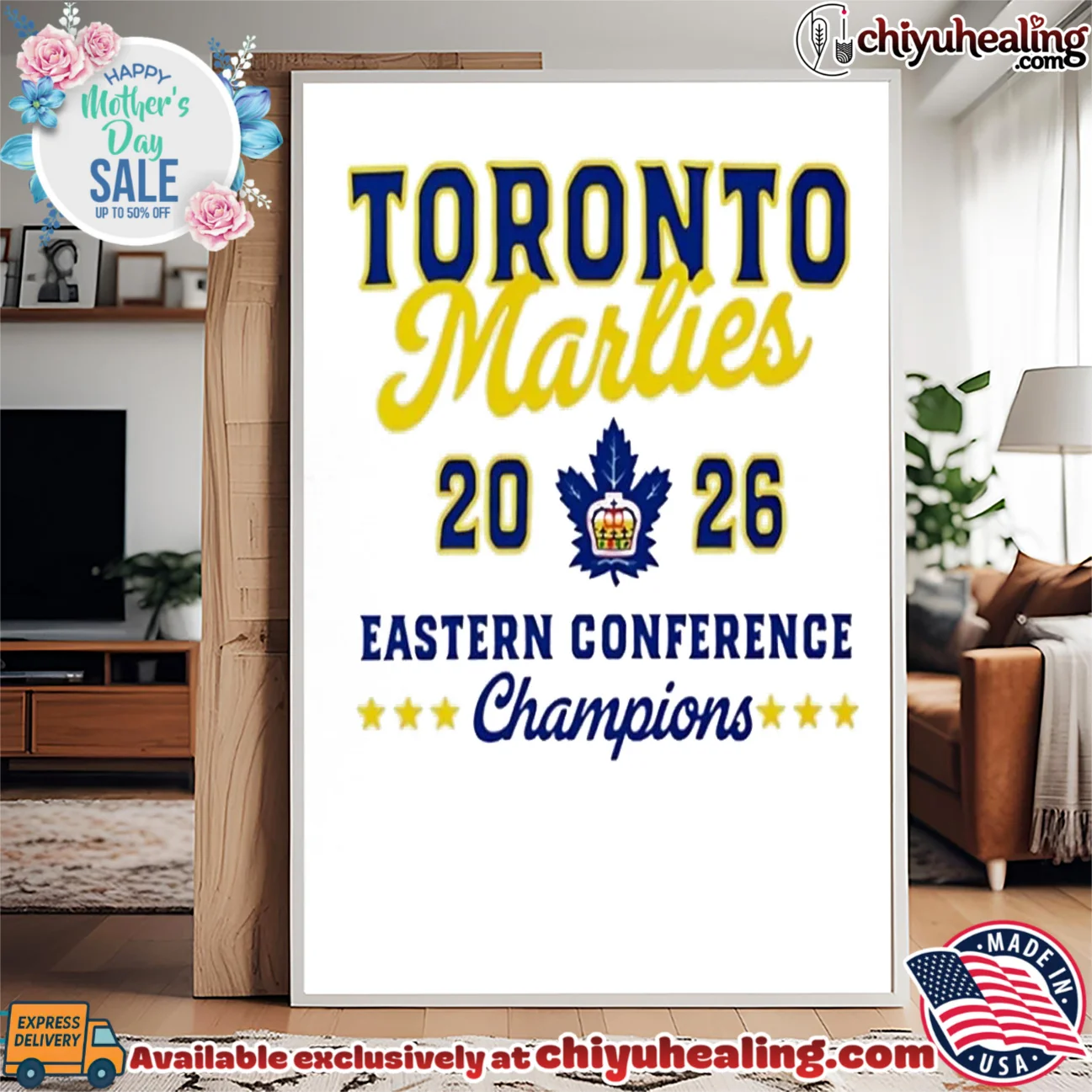 Toronto Marlies 2026 Eastern Conference Champions shirt limited shirt & hoodie | IP Merchandise Toronto Marlies 2026 Eastern Conference Champions shirt
