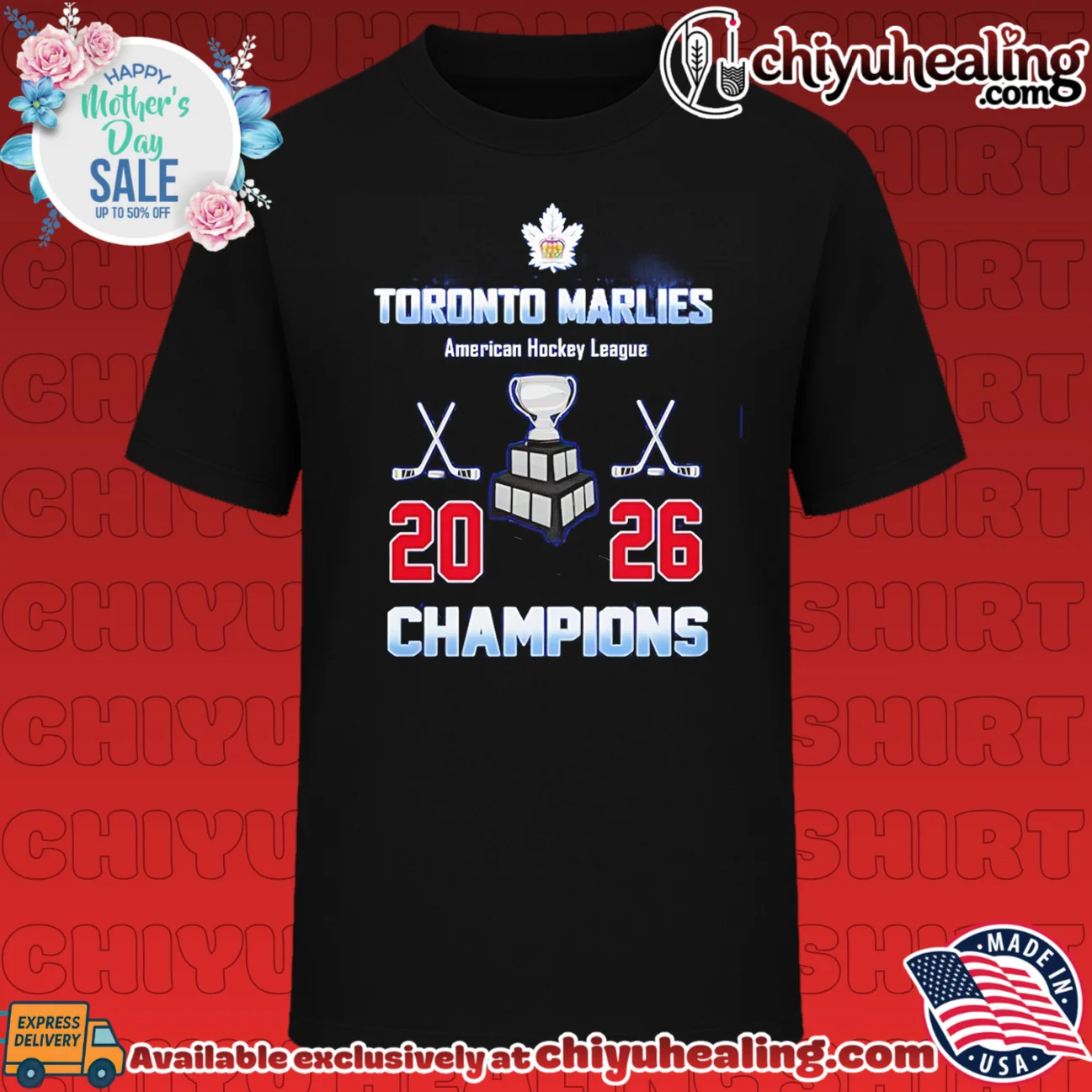 Toronto Marlies Calder Cup Champions 2026 AHL trophy