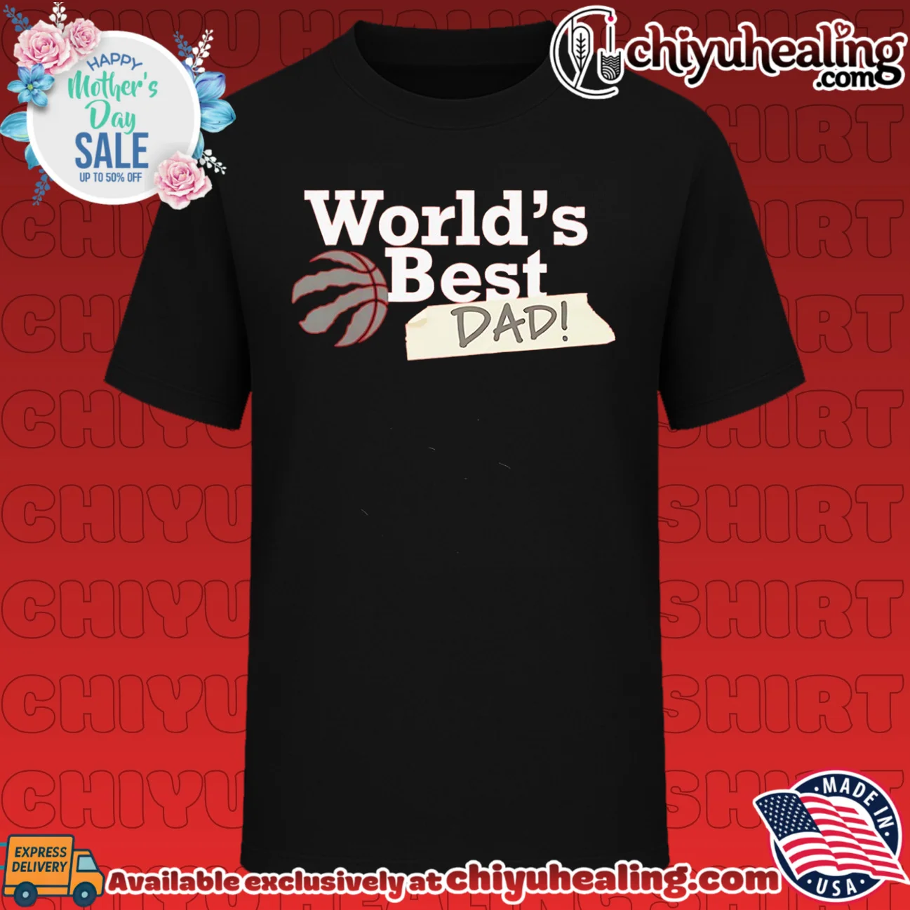 Toronto Raptors World's Best Dad 2026