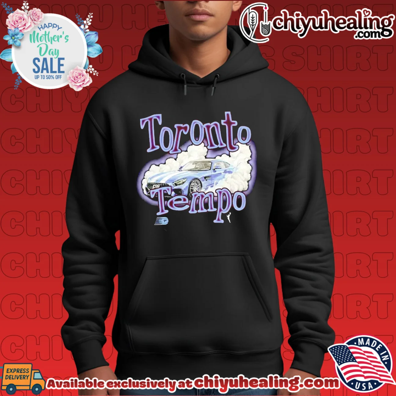 Toronto Tempo 2026 Basketball Car Sketch shirt & hoodie Toronto Tempo 2026 Basketball Car Sketch shirt & hoodie