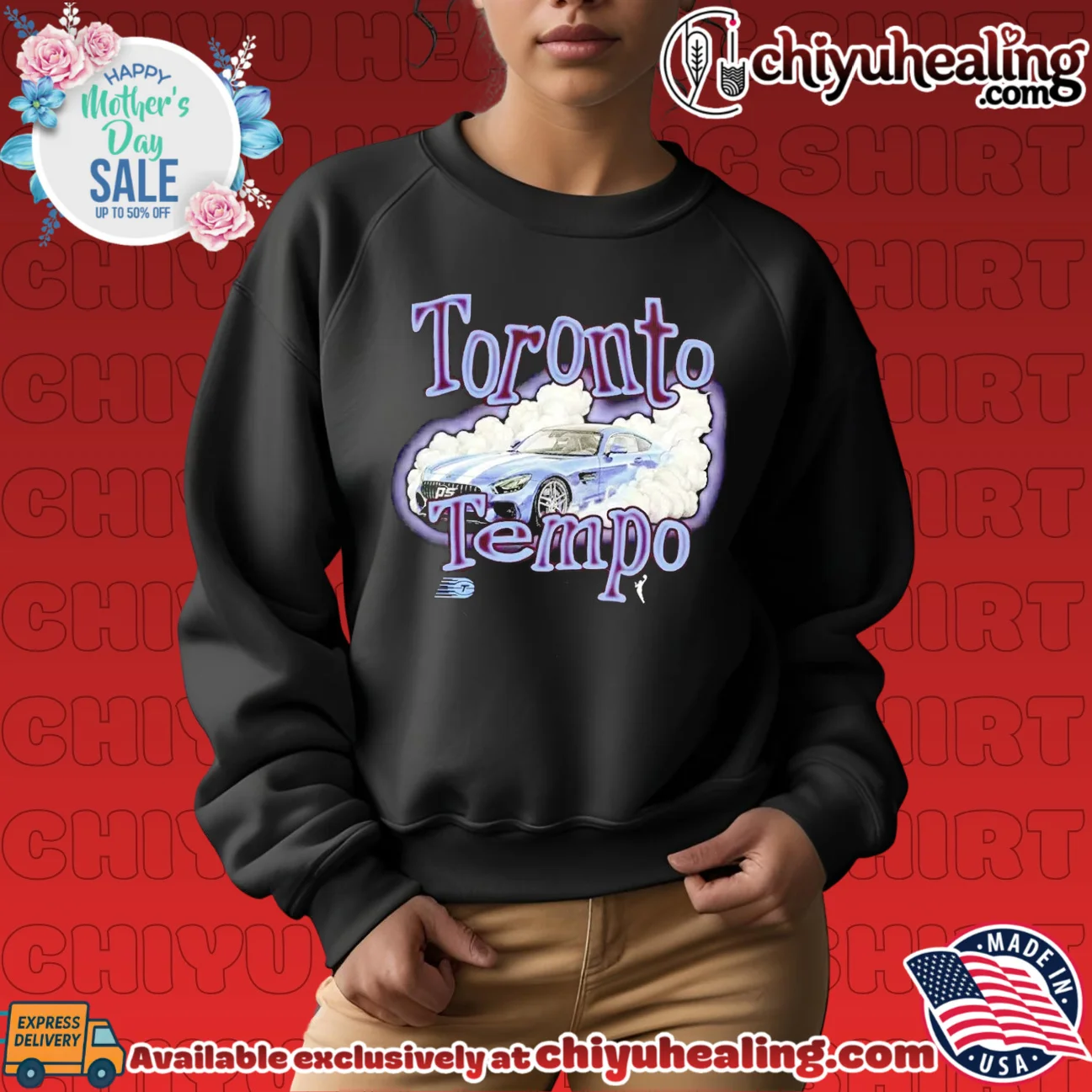 Toronto Tempo 2026 Basketball Car Sketch shirt & hoodie Toronto Tempo 2026 Basketball Car Sketch