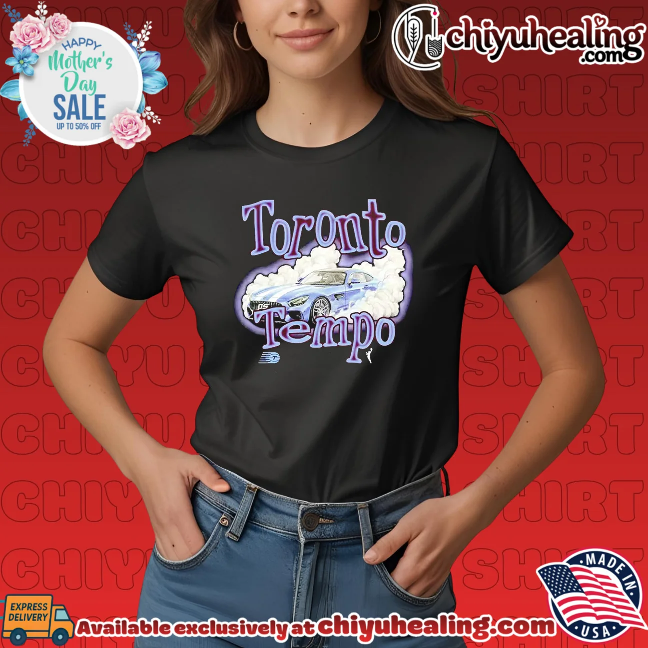 Toronto Tempo 2026 Basketball Car Sketch shirt & hoodie Toronto Tempo 2026 Basketball Car Sketch