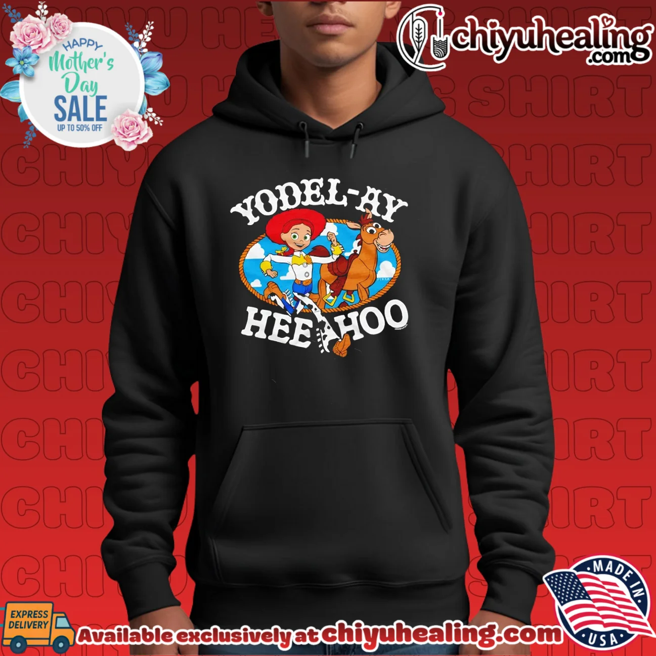 Toy Story Jessie And Bullseye cartoon shirt & hoodie Toy Story Jessie And Bullseye cartoon shirt & hoodie