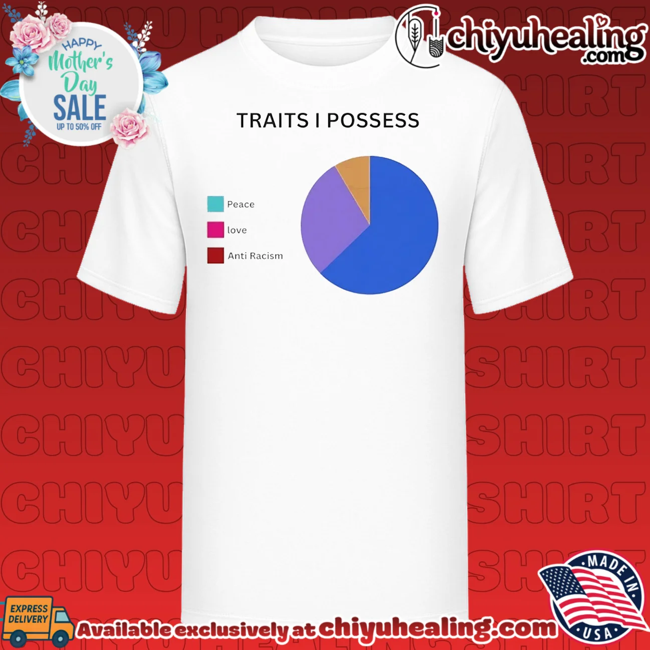 Traits I possess peace love anti racism shirt & hoodie