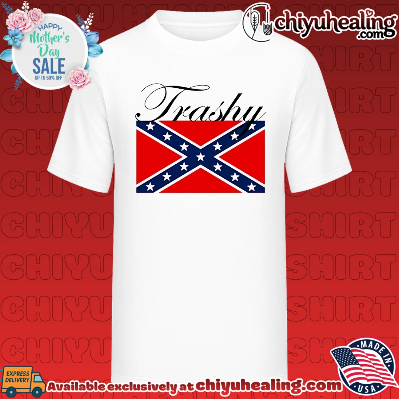 Trashy Confederate Flag classic