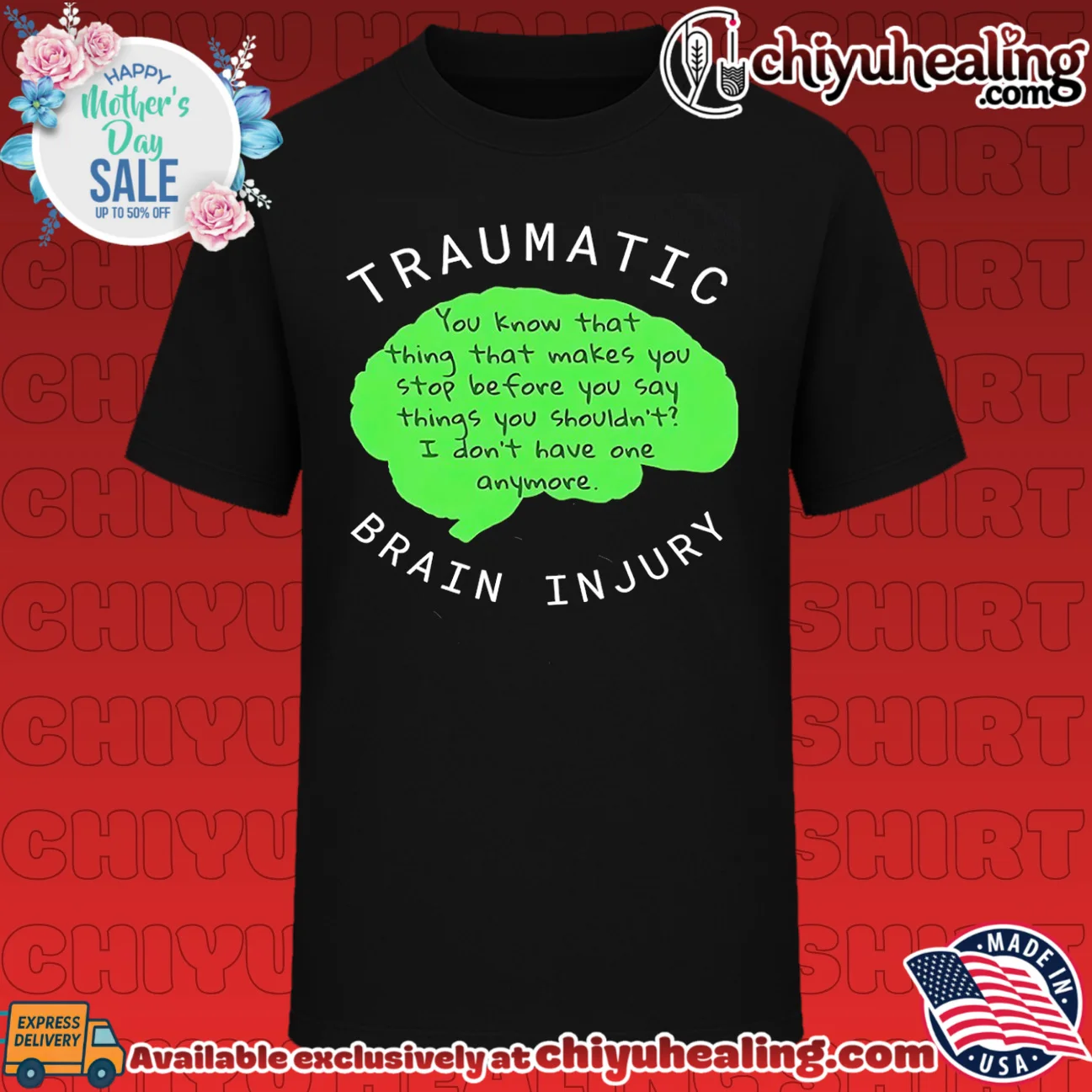 Traumatic you know that thing that makes you stop before you say things you shirt
