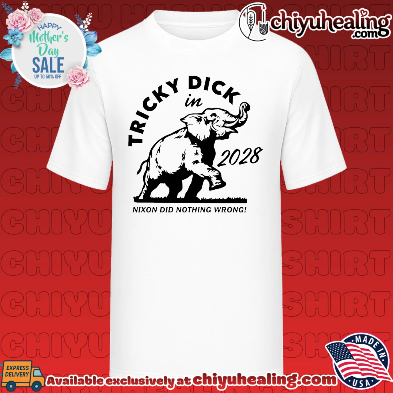 Tricky Dick in 2028 Nixon Did Nothing Wrong shirt & hoodie