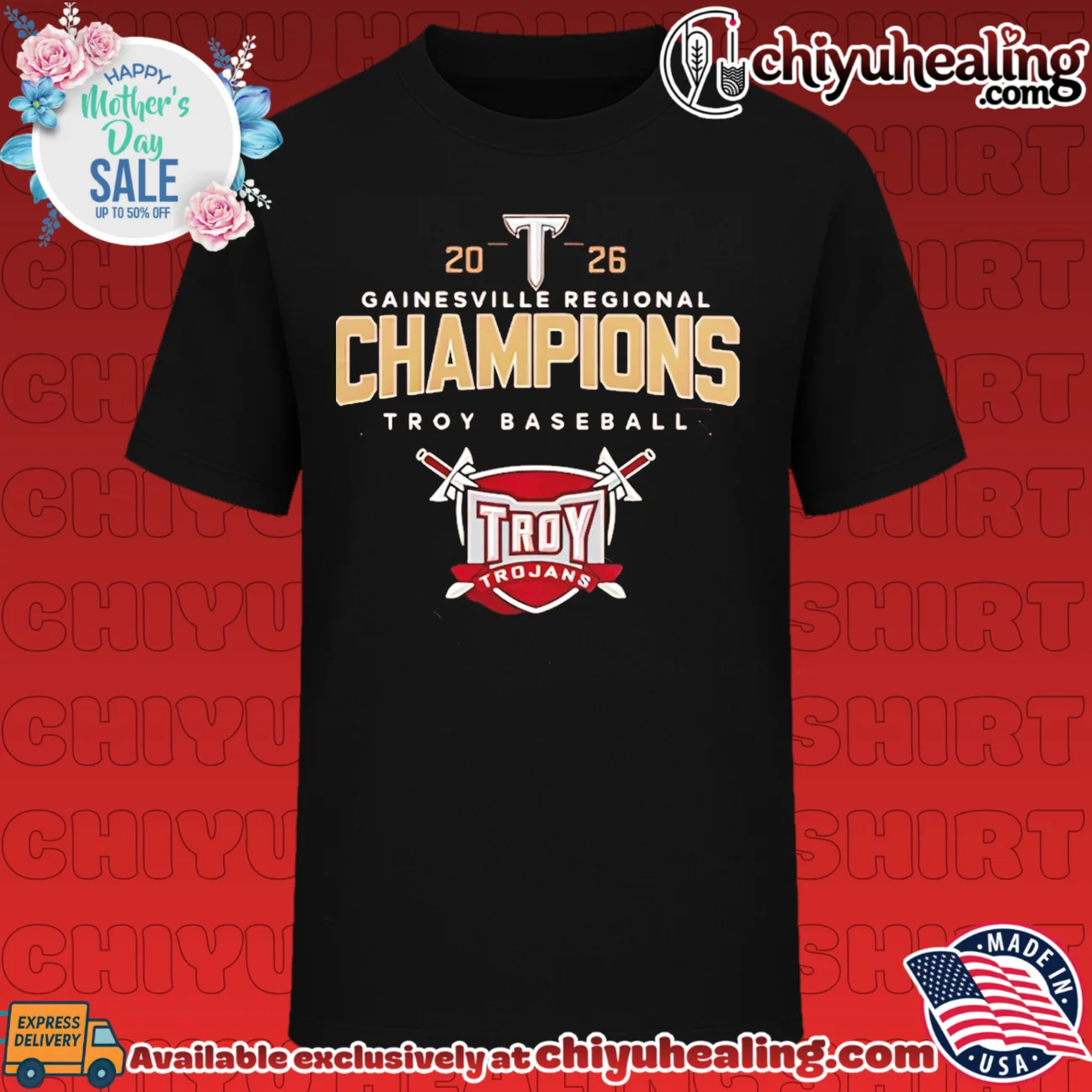 Troy Baseball Gainesville Regional Champions 2026