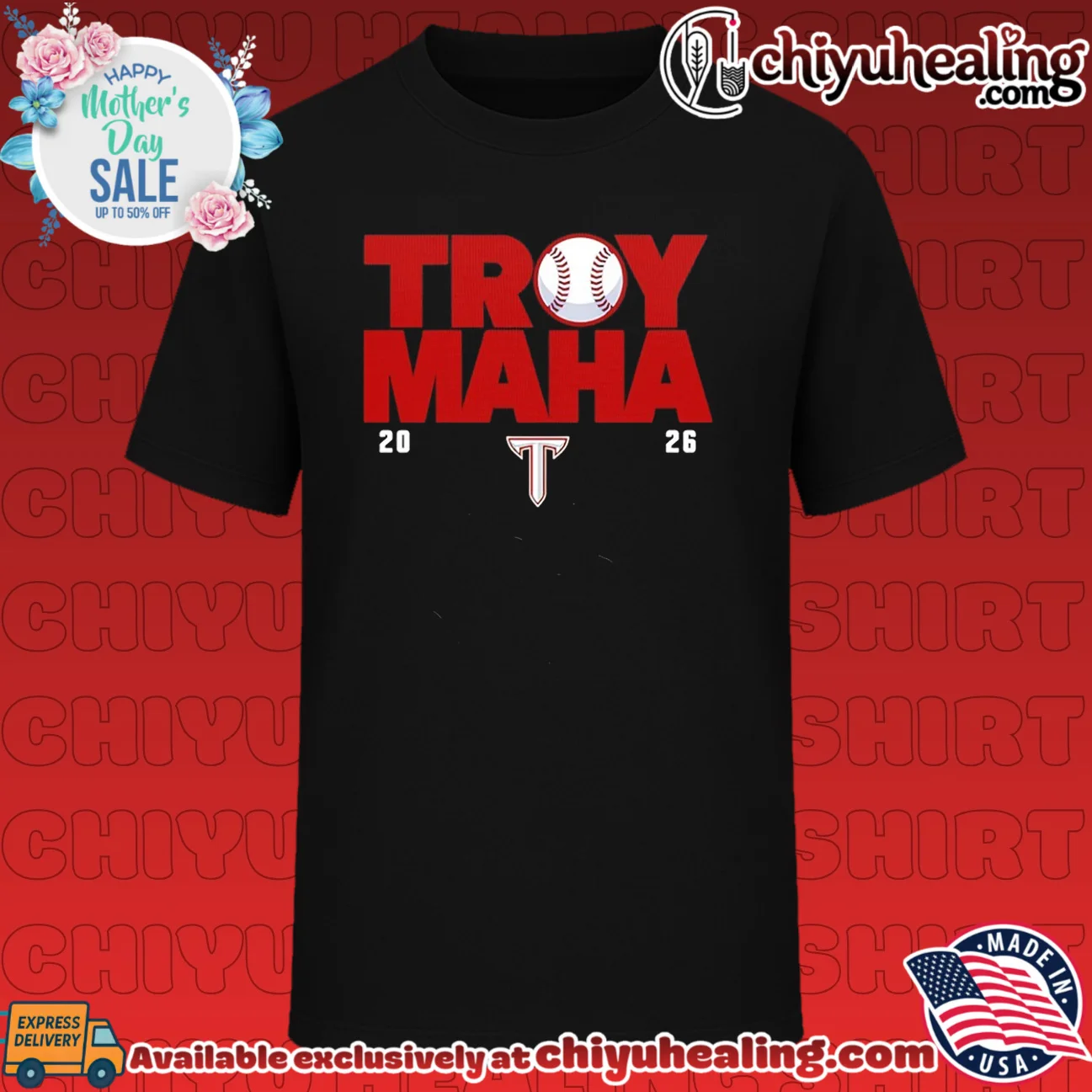 Troy Maha 2026 Troy Trojans Baseball