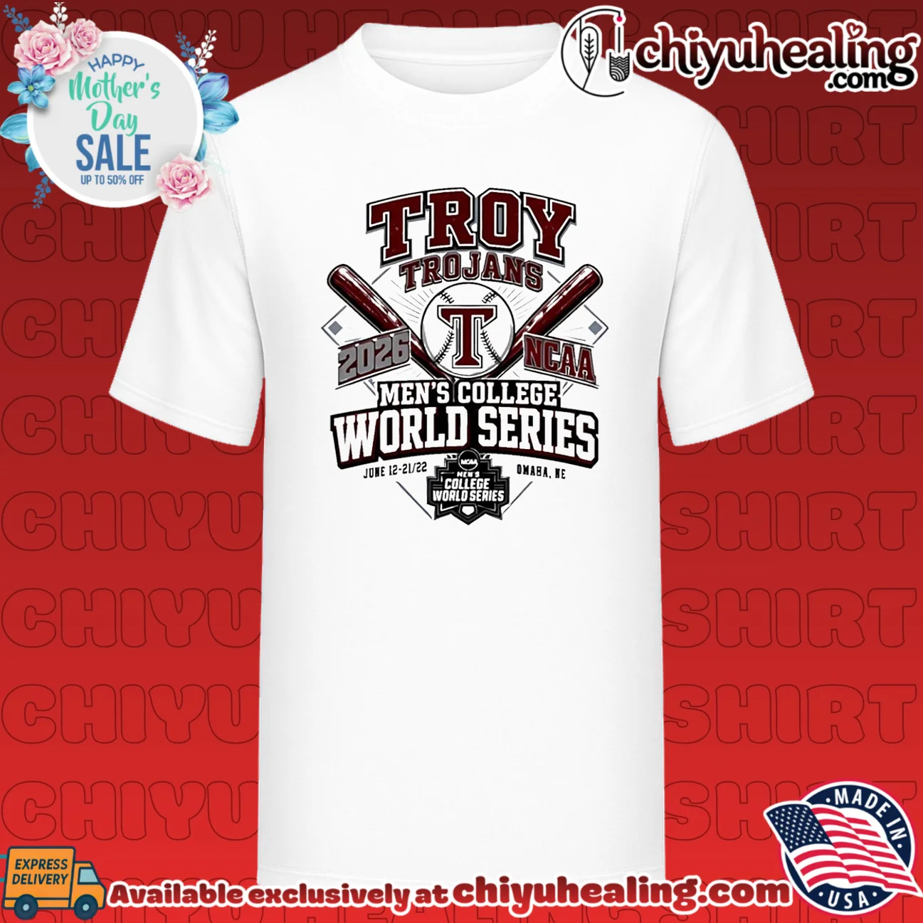 Troy Trojans 2026 Men's College World Series