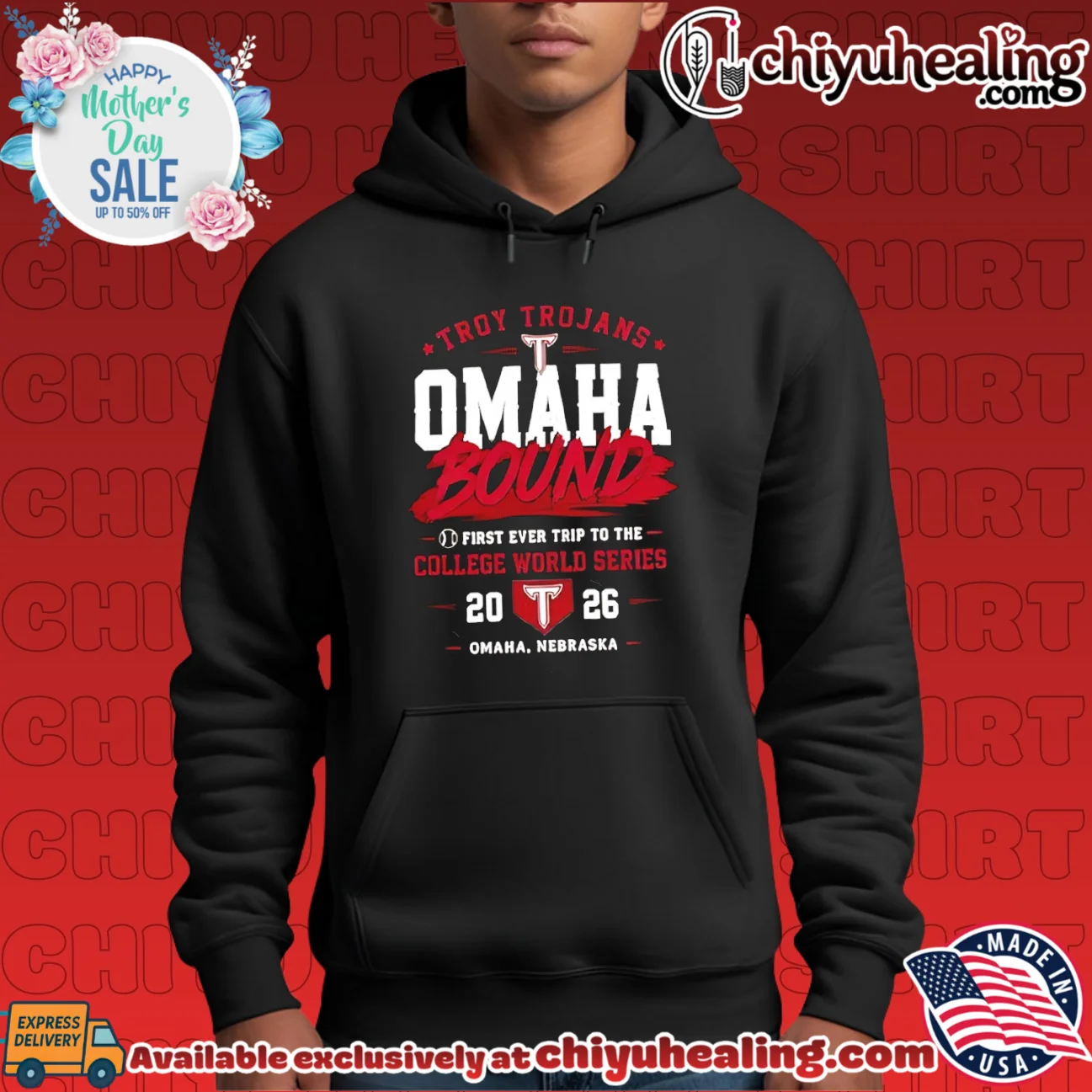 Troy Trojans Baseball 2026 First ever trip to the College World Series Omaneers shirt bespoke shirt & hoodie | Modern Street Style Troy Trojans Baseball 2026 First ever trip to the College World Series Omaneers shirt bespoke shirt & hoodie | Modern Street Style