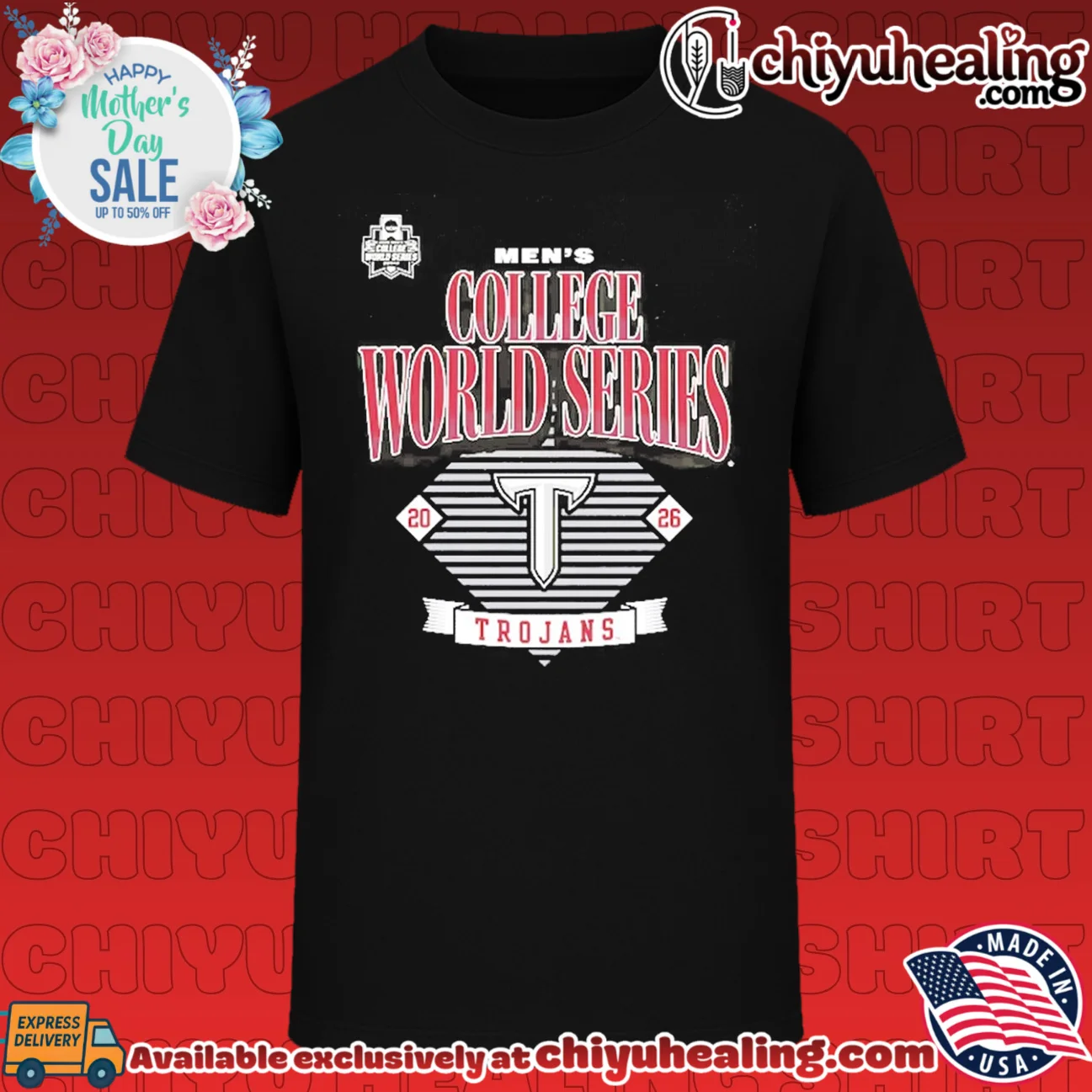Troy University Trojans 2026 NCAA Baseball Men's College World Series