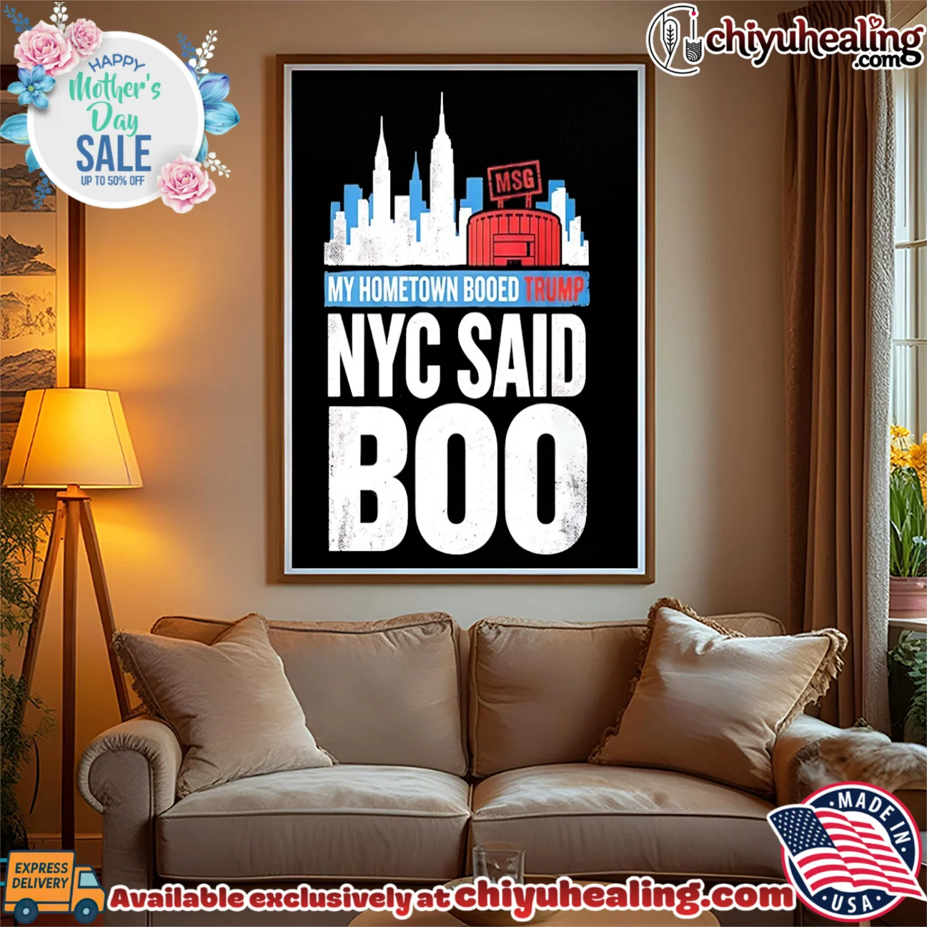 Trump Booed at MSG my hometown booed Trump NYC Said BOO epic shirt & hoodie | IP Merchandise Trump Booed at MSG my hometown booed Trump NYC Said BOO