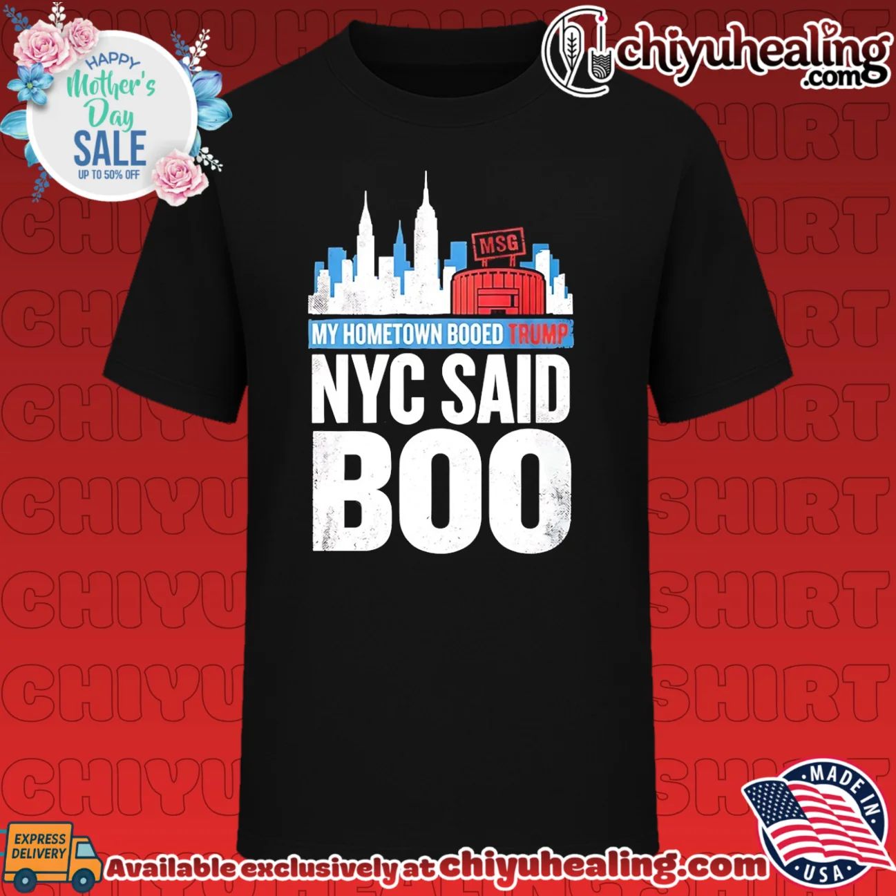 Trump Booed at MSG my hometown booed Trump NYC Said BOO