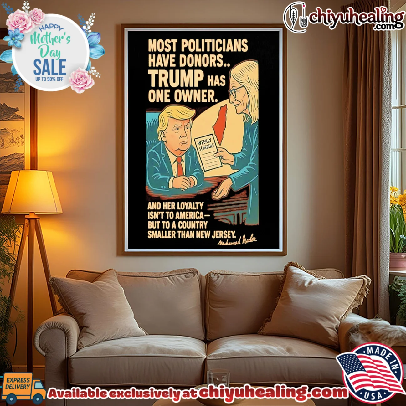 Trump Has One Owner Political Satire Satirical Art shirt & hoodie Trump Has One Owner Political Satire Satirical Art