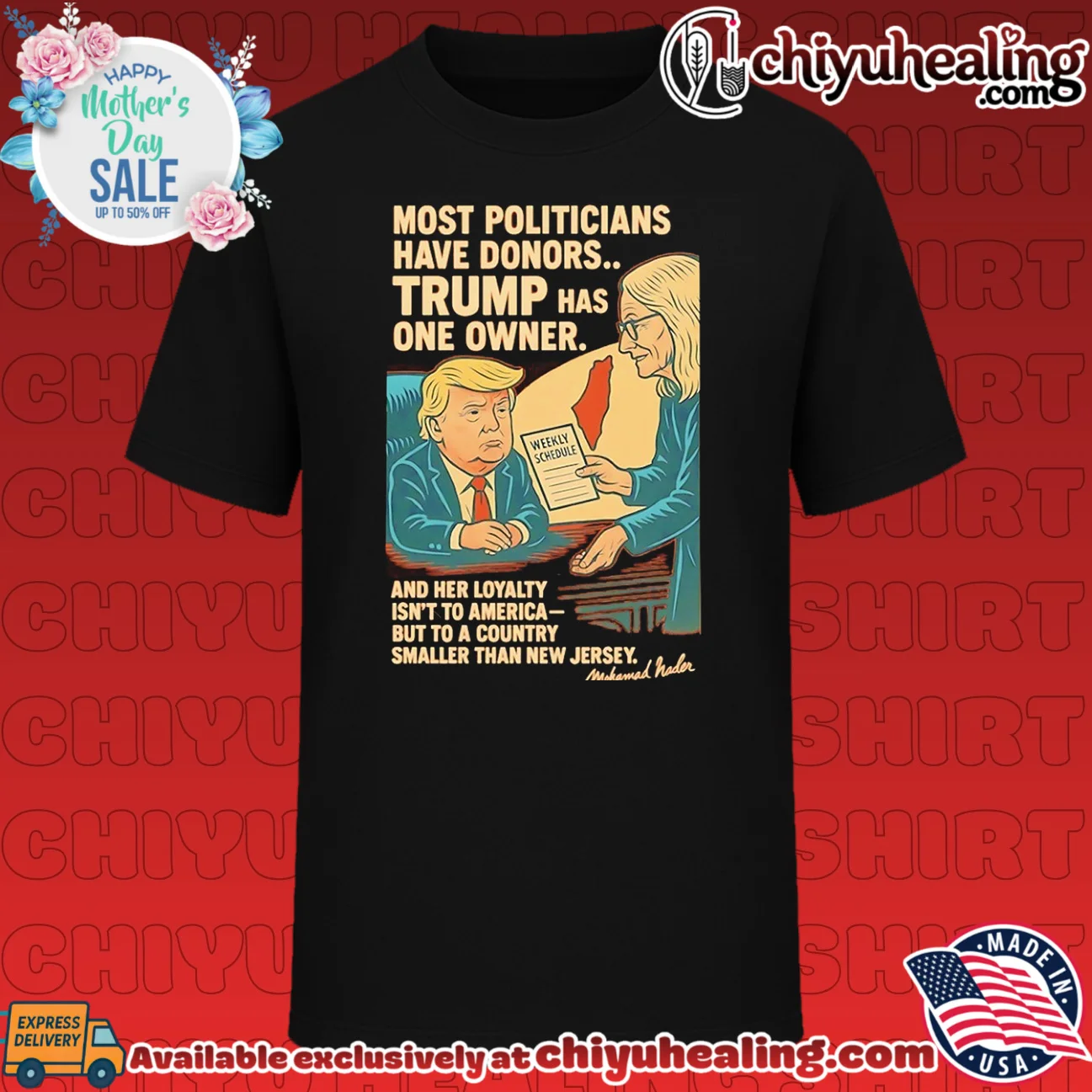 Trump Has One Owner Political Satire Satirical Art