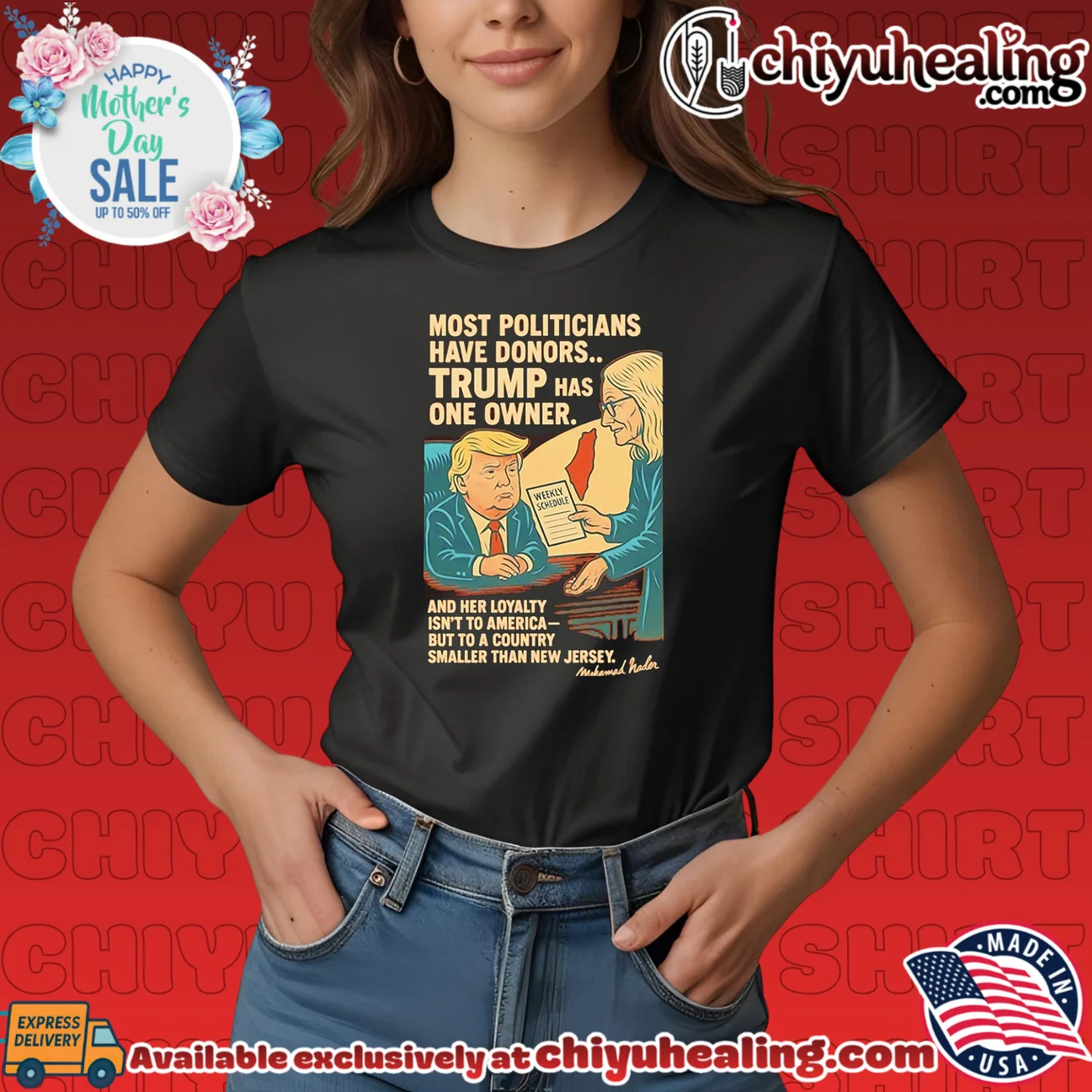 Trump Has One Owner Political Satire Satirical Art shirt & hoodie Trump Has One Owner Political Satire Satirical Art