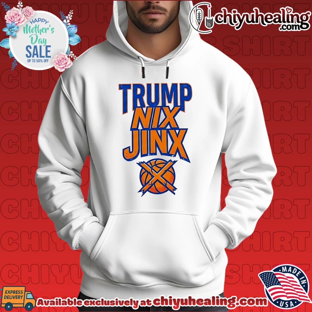Trump Nix Jinx New York Knicks shirt classic shirt & hoodie | Official Style Drop Trump Nix Jinx New York Knicks shirt classic shirt & hoodie | Official Style Drop