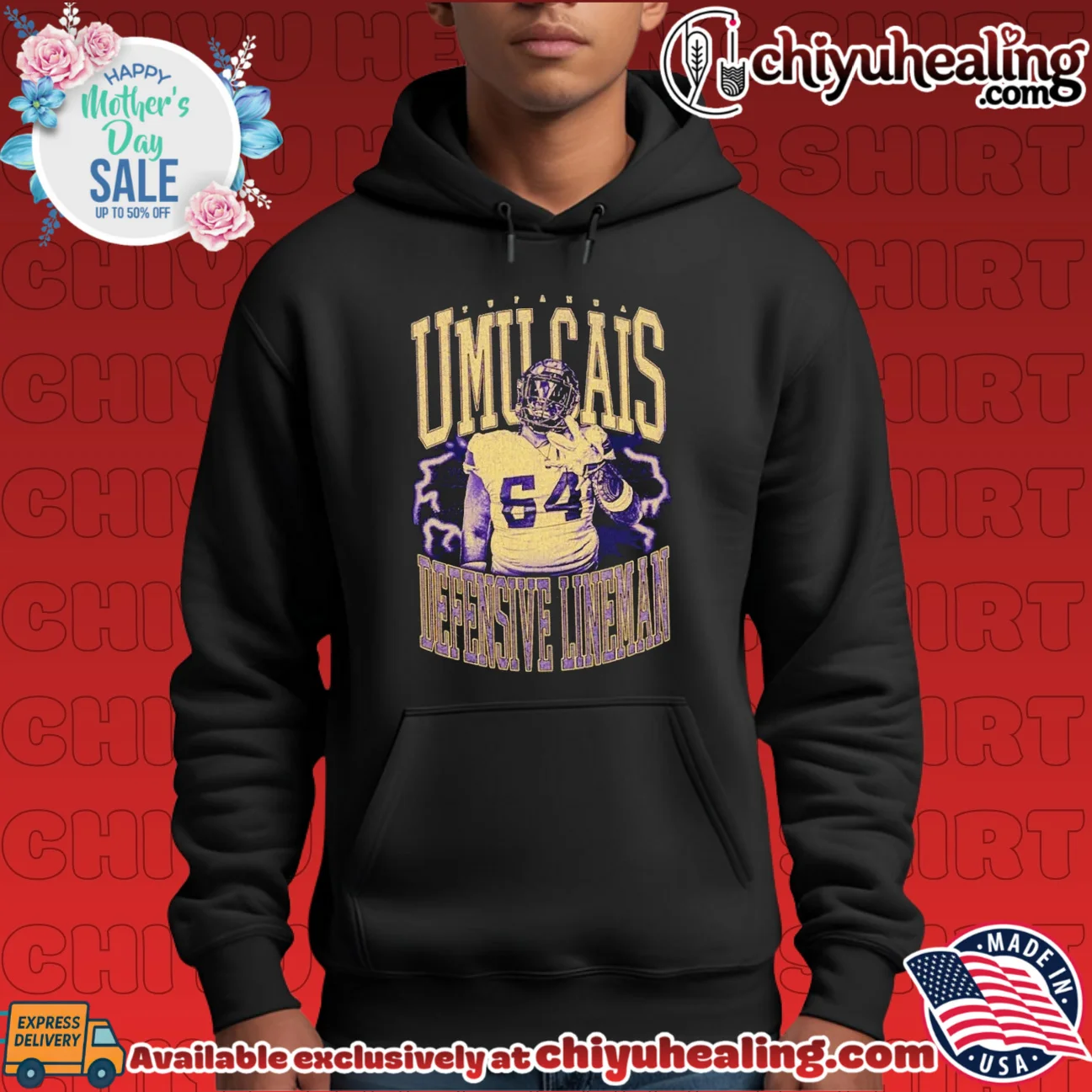 Tufanua Umu Cais Defensive Lineman football shirt & hoodie Tufanua Umu Cais Defensive Lineman football shirt & hoodie