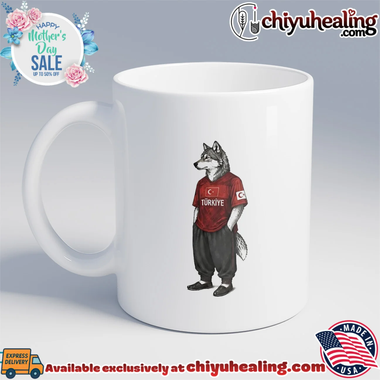 Turkiye Grey Wolf World Cup 2026 mascot elite shirt & hoodie | Collector Series Turkiye Grey Wolf World Cup 2026 mascot