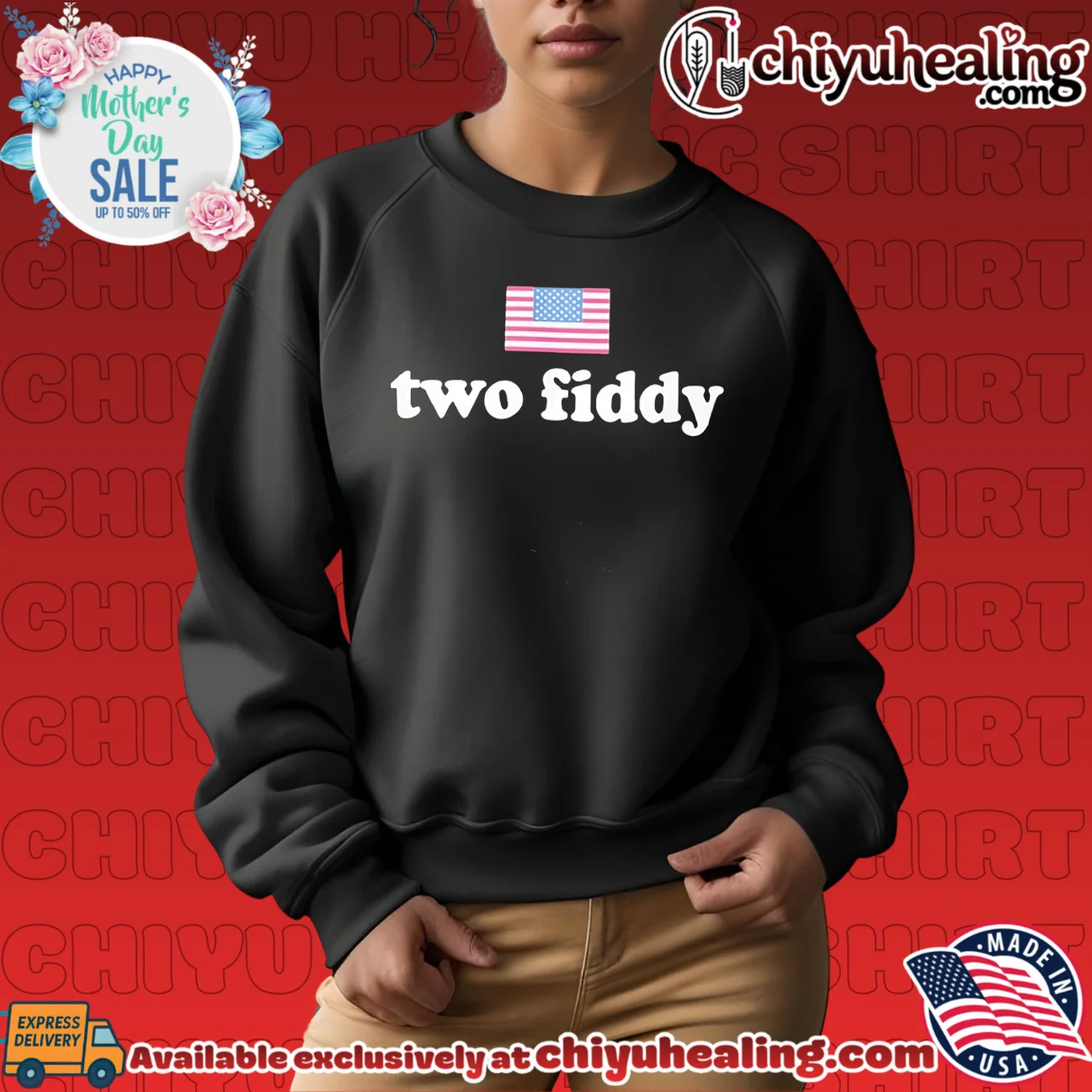 Two Fiddy 1776-2026 Patriotic American shirt & hoodie Two Fiddy 1776-2026 Patriotic American
