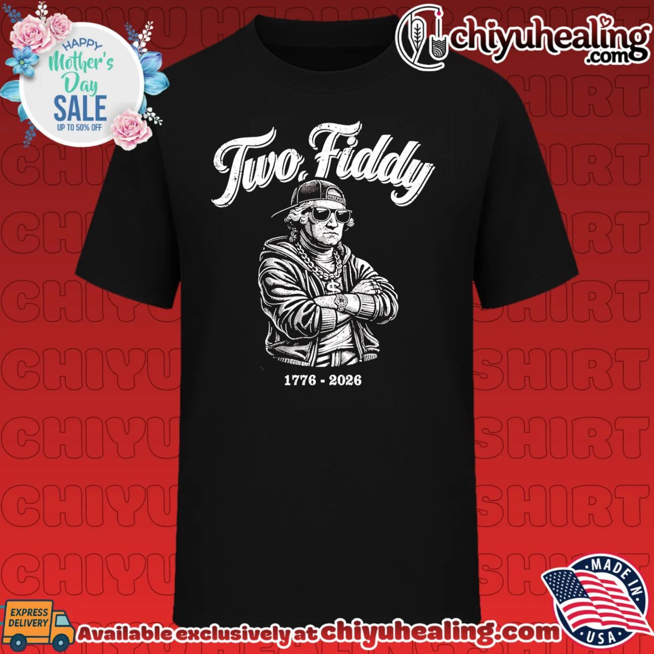 Two Fiddy Benjamin Franklin American Independence 1776-2026 shirt & hoodie