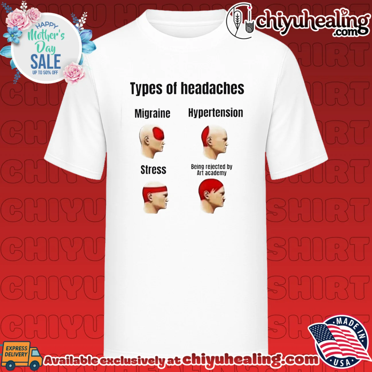 Types of headaches migraine hypertension stress being rejected by art academy