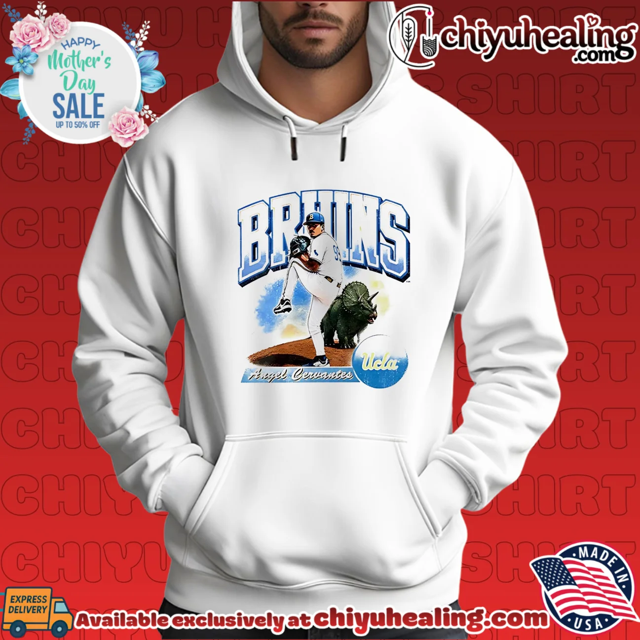 UCLA Bruins baseball Angel Cervantes posing timeless shirt & hoodie | Iconic Look UCLA Bruins baseball Angel Cervantes posing timeless shirt & hoodie | Iconic Look