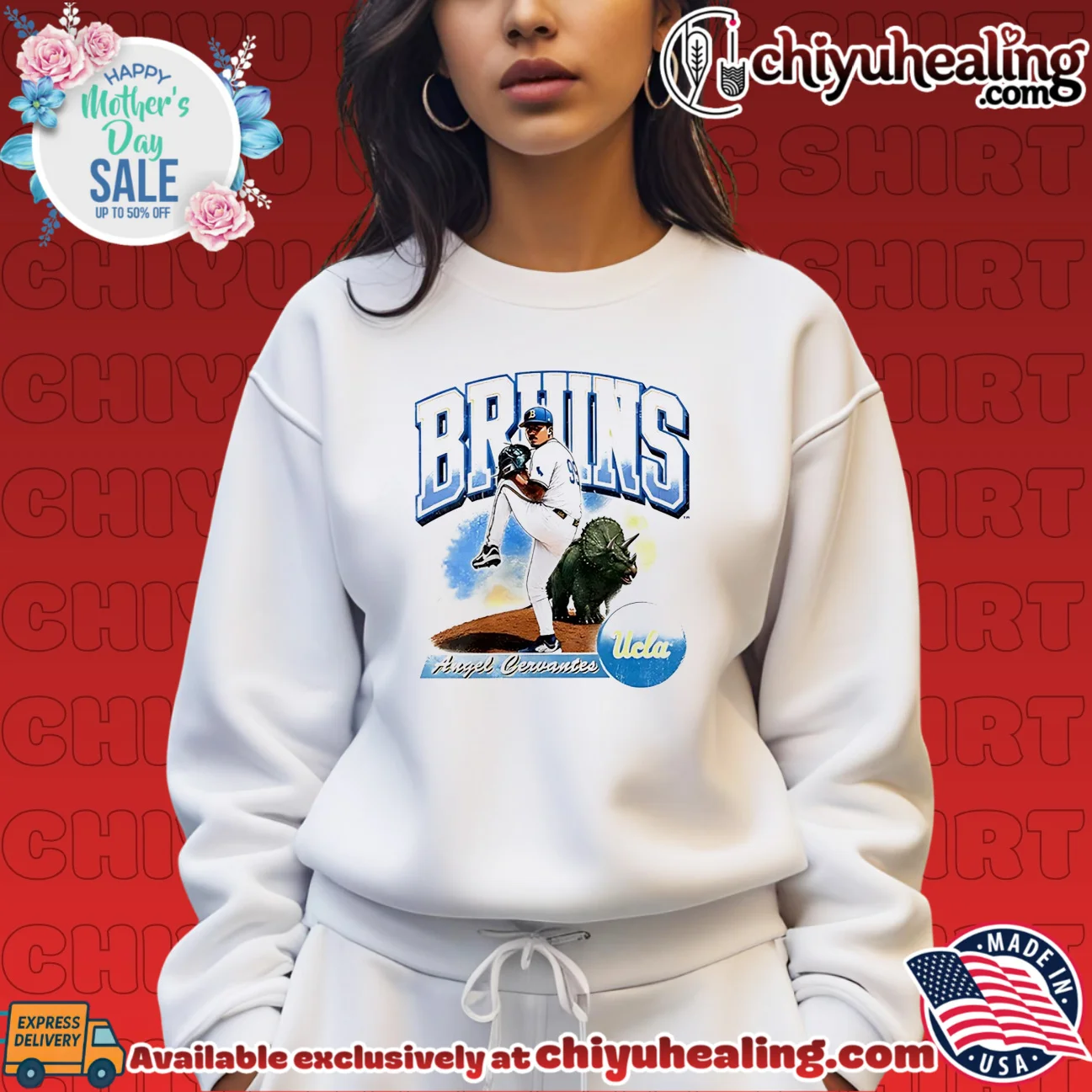 UCLA Bruins baseball Angel Cervantes posing timeless shirt & hoodie | Iconic Look UCLA Bruins baseball Angel Cervantes posing