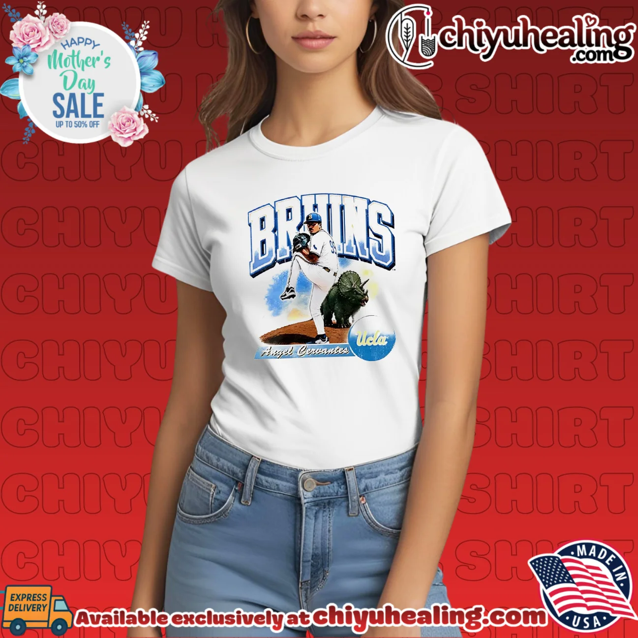 UCLA Bruins baseball Angel Cervantes posing timeless shirt & hoodie | Iconic Look UCLA Bruins baseball Angel Cervantes posing