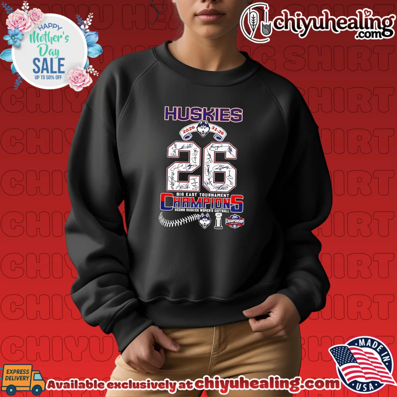 UConn Huskies Big East Tournament Champions 2026 score 31-26 vintage shirt & hoodie | Collector Series UConn Huskies Big East Tournament Champions 2026 score 31-26