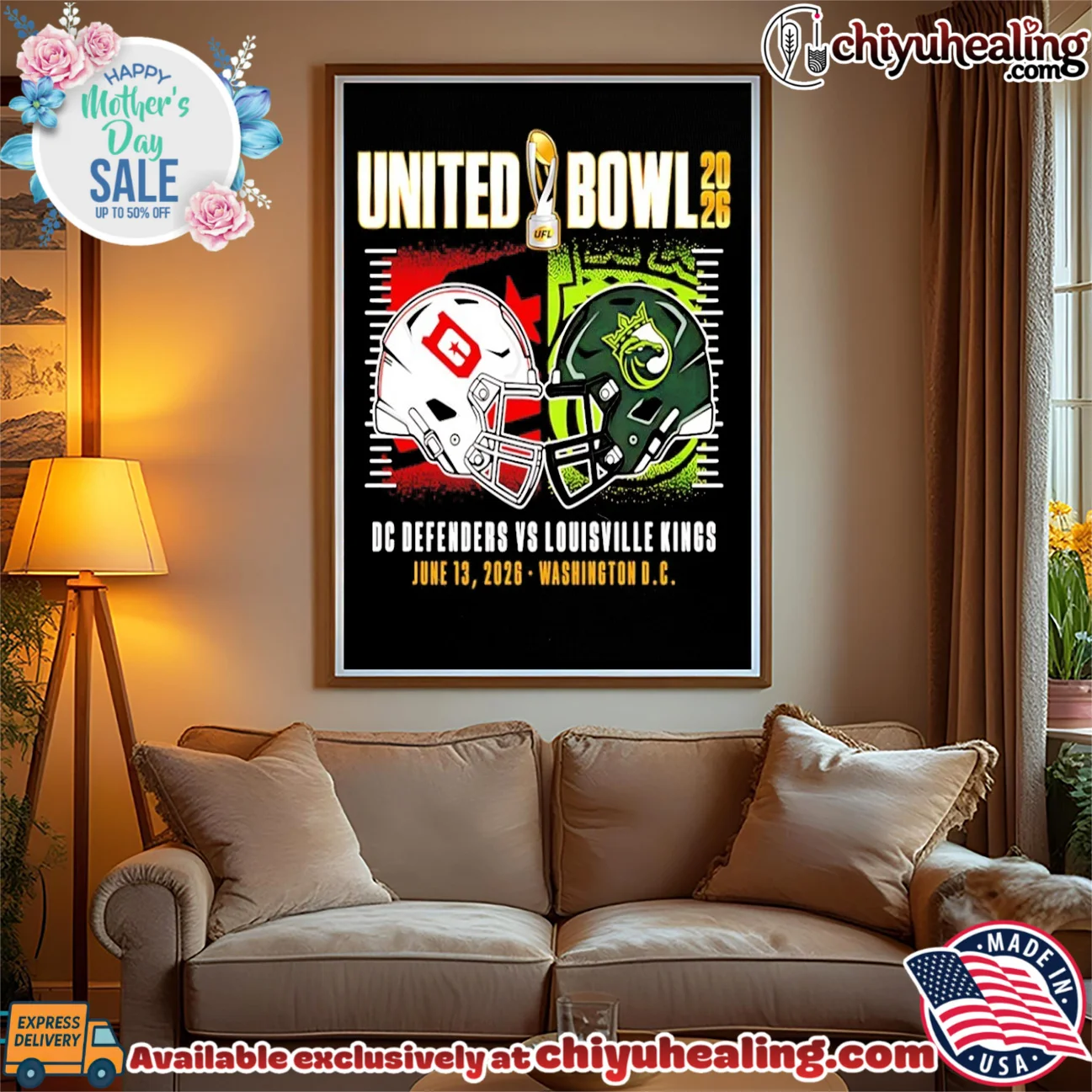 UFL United Bowl 2026 DC Defenders Vs Louisville Kings helmets viral shirt & hoodie | Gift Idea 2026 UFL United Bowl 2026 DC Defenders Vs Louisville Kings helmets