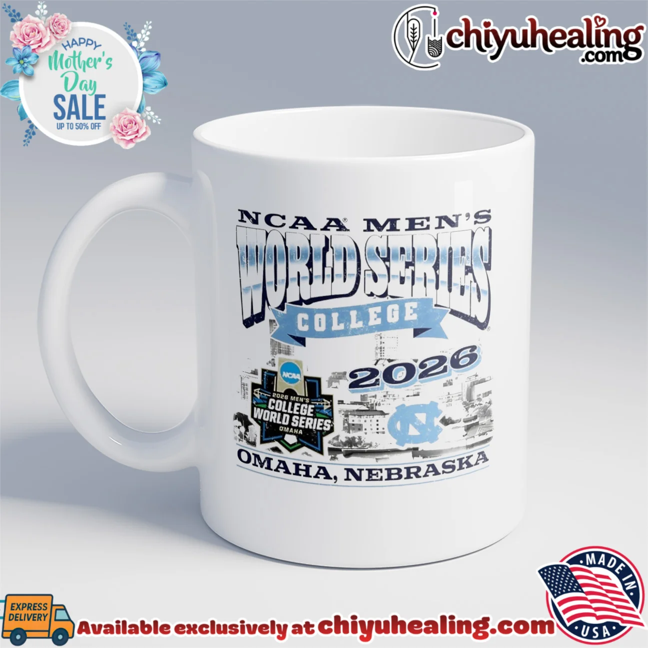 UNC Baseball 2026 College World Series Omaha skyline shirt classic shirt & hoodie - Premium Streetwear UNC Baseball 2026 College World Series Omaha skyline shirt