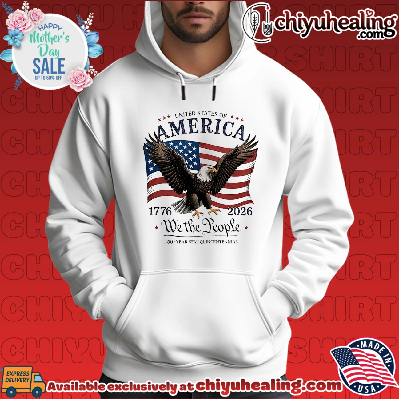 Unied States of America 1776-2026 we the people 250 year semi quincentennial flag epic shirt & hoodie - Everyday Fit Unied States of America 1776-2026 we the people 250 year semi quincentennial flag epic shirt & hoodie - Everyday Fit
