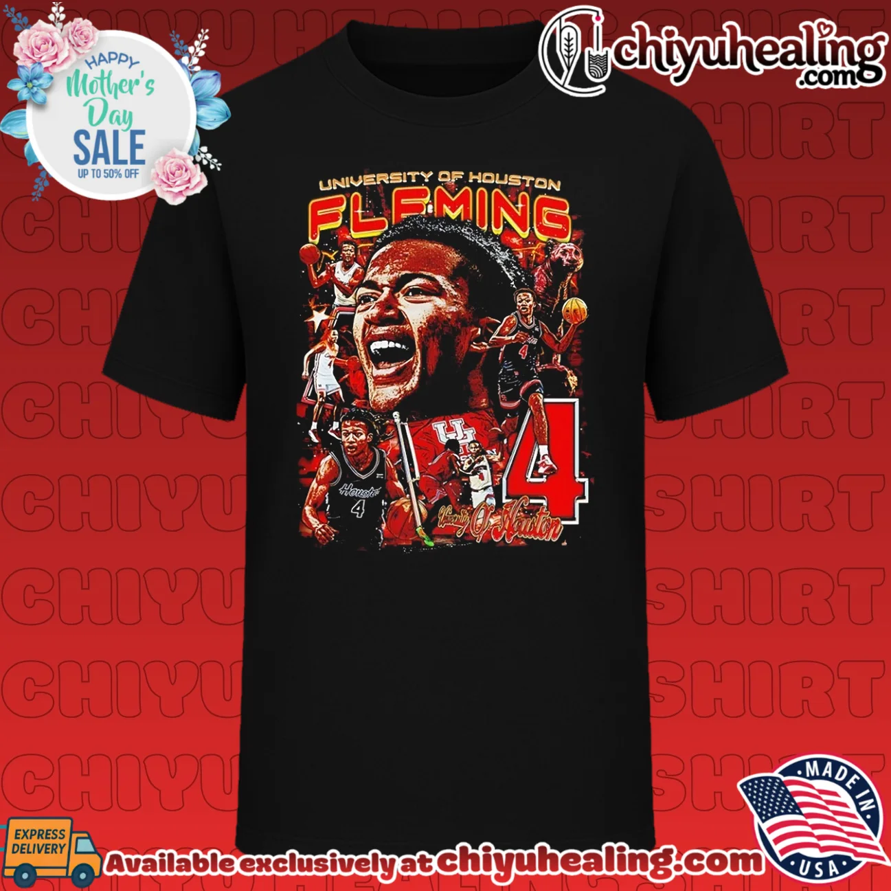 University of Houston K Flemings bootleg vintage shirt & hoodie