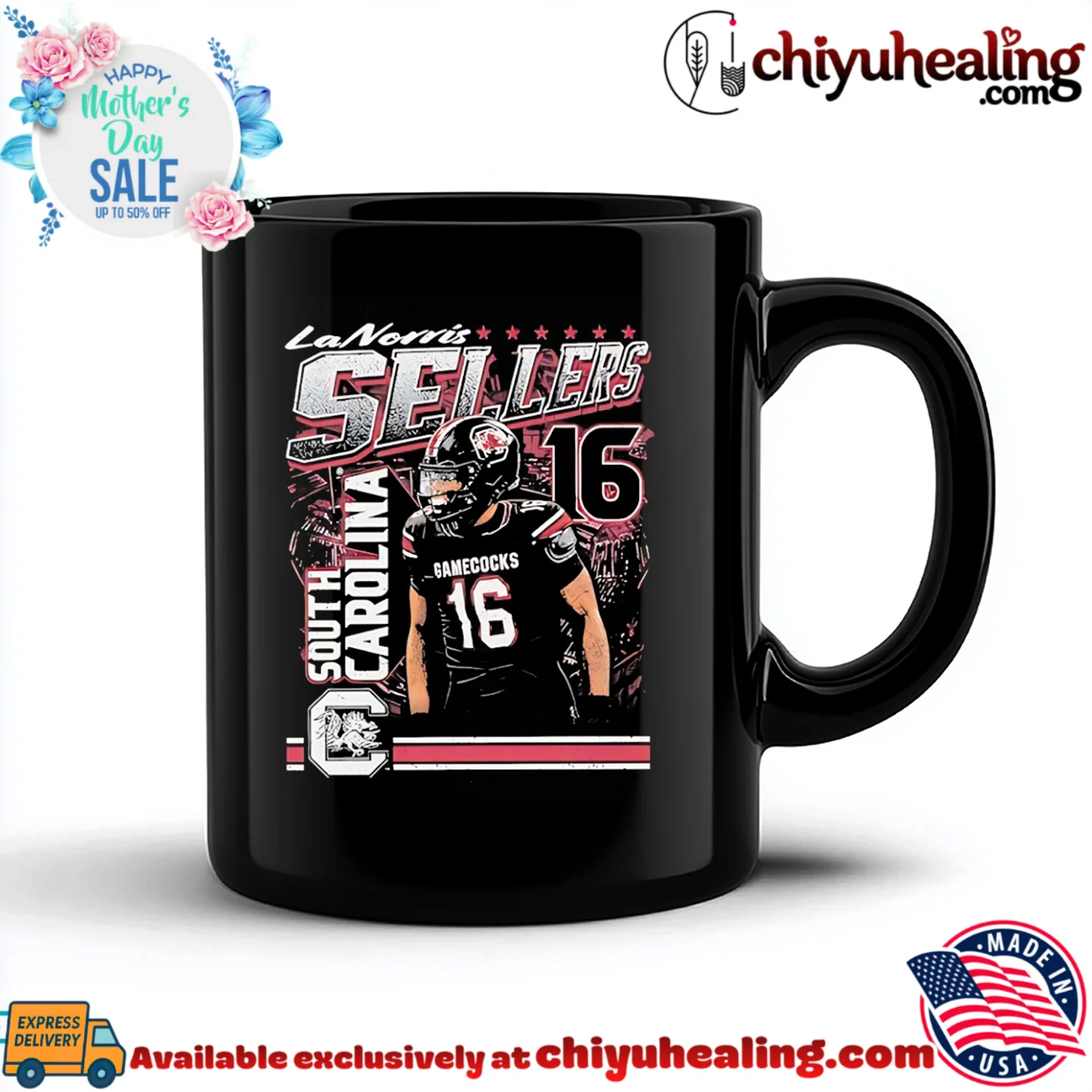 University Of South Carolina Lanorris Sellers portrait shirt & hoodie University Of South Carolina Lanorris Sellers portrait shirt & hoodie
