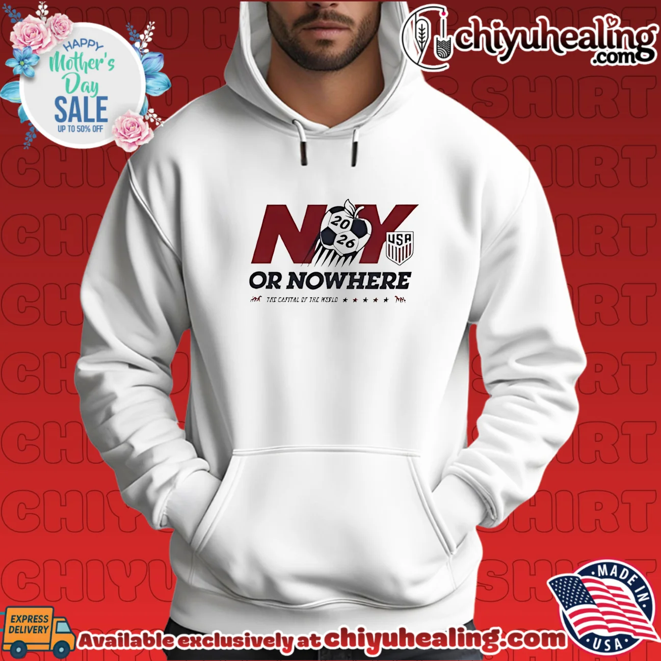 US Soccer Knockout New York or Nowhere shirt iconic shirt & hoodie | Iconic Look US Soccer Knockout New York or Nowhere shirt iconic shirt & hoodie | Iconic Look