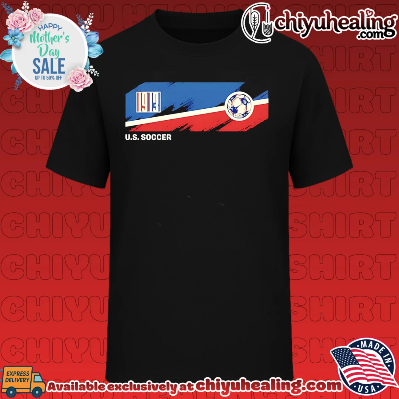 US Soccer Retro 1913 Brush