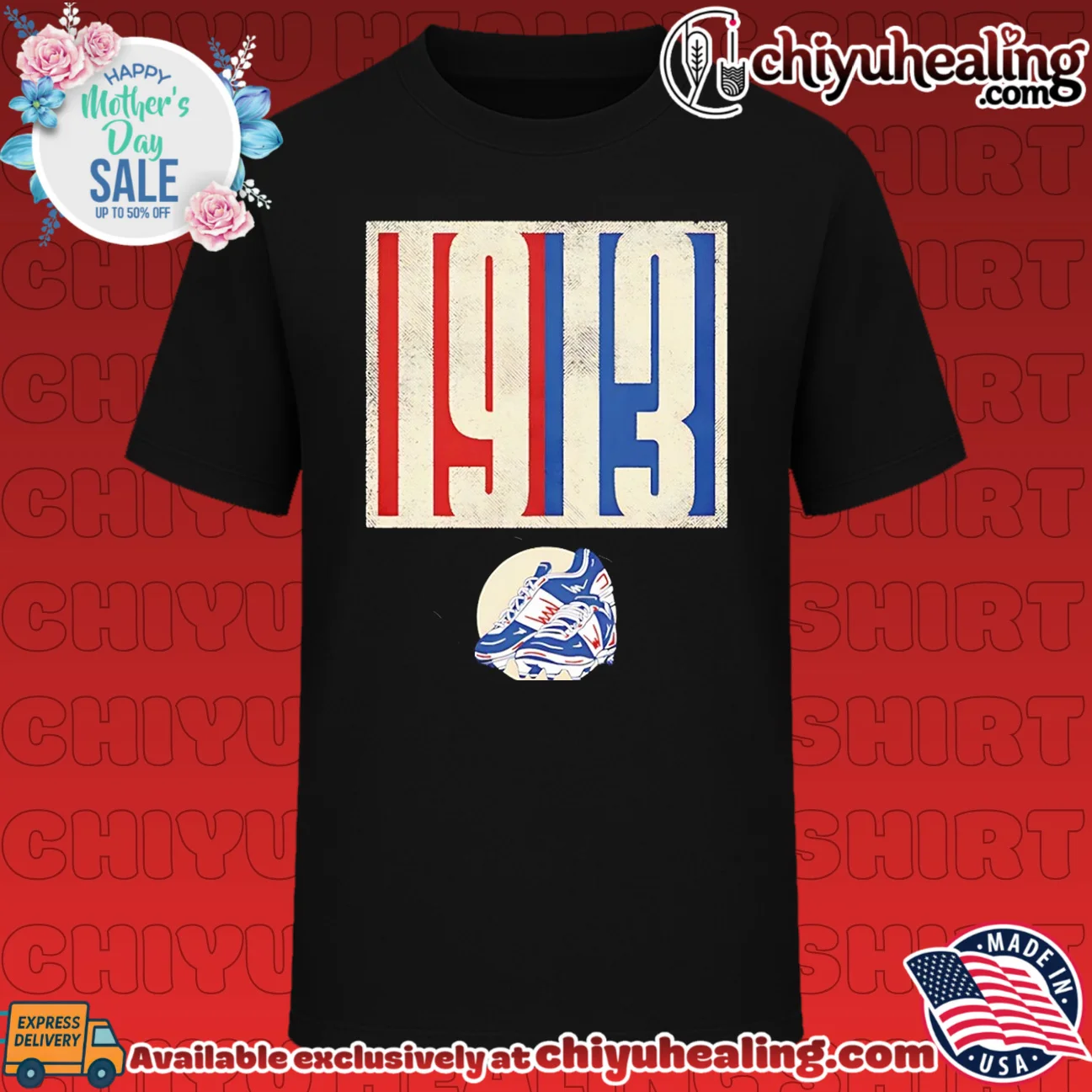 US Soccer Retro 1913 Cleats Icon